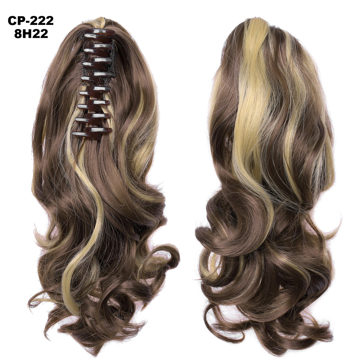 Long Wave Ponytail Wrap Around Ponytail - Clip In Hair Headwear - Gray Hairpiece Natural Extensions - Concordia Style Boutique