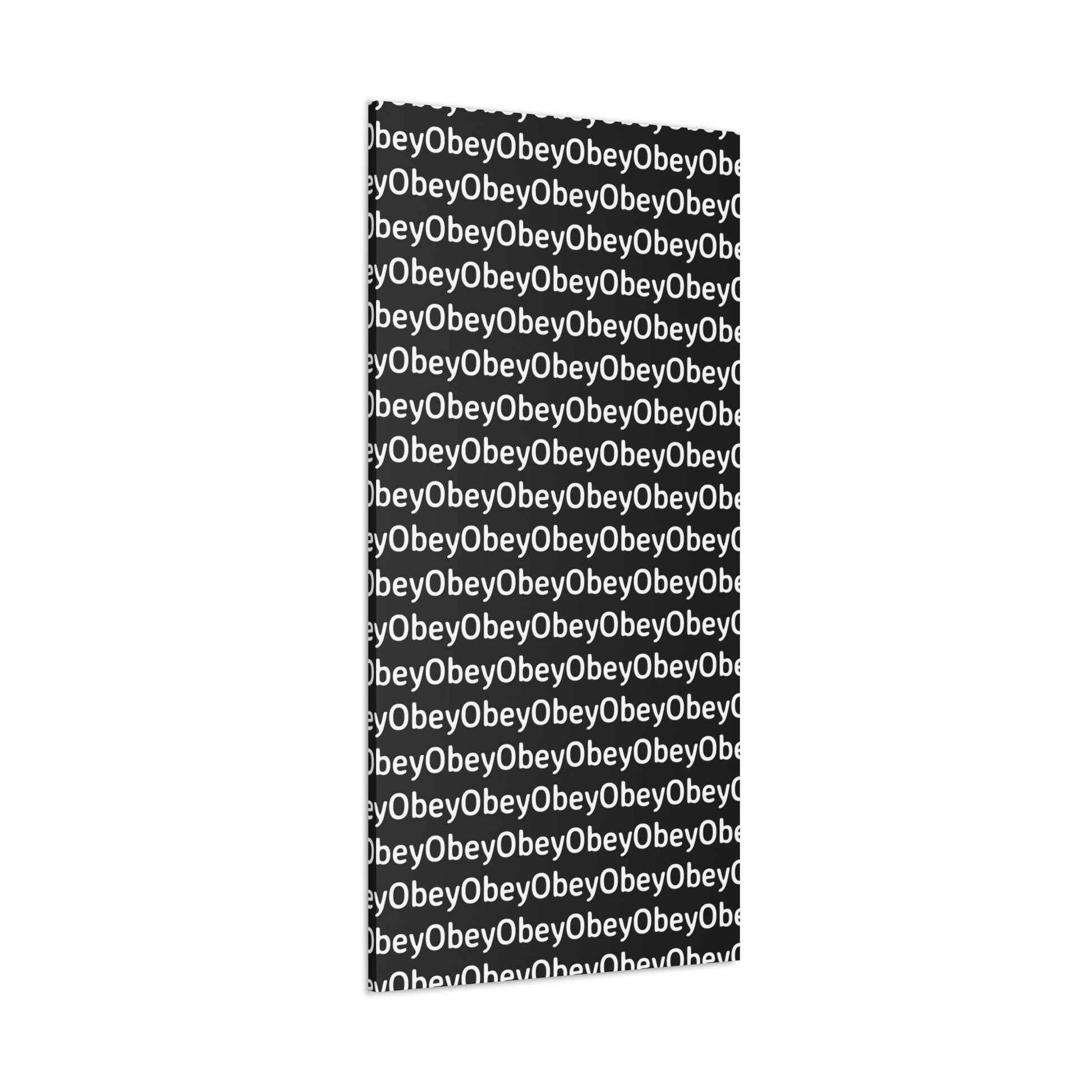 "Obey" - Classic Canvas - Premium Artwork from Concordia Style Boutique - Just $23.12! Shop now at Concordia Style Boutique
