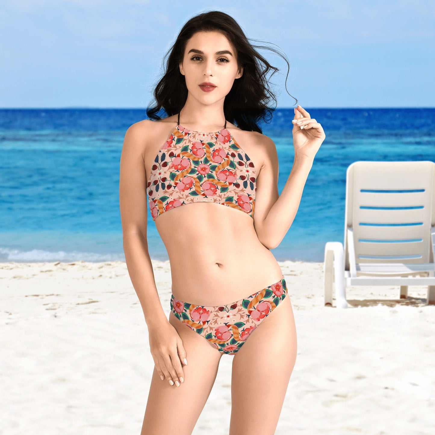 High Neck Bikinis Swimsuit - Concordia Style Boutique