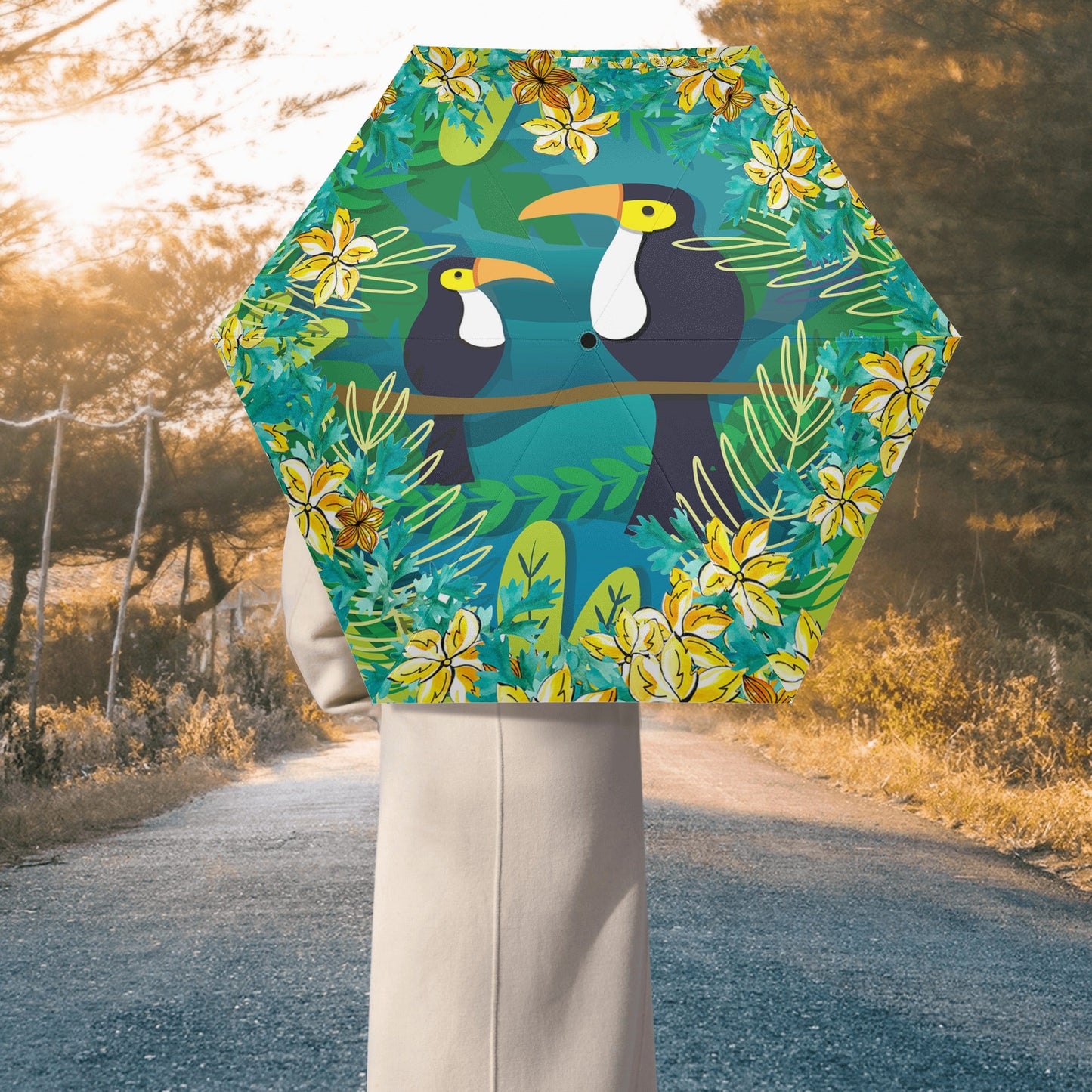 Lightweight Manual Folding Umbrella - Concordia Style Boutique