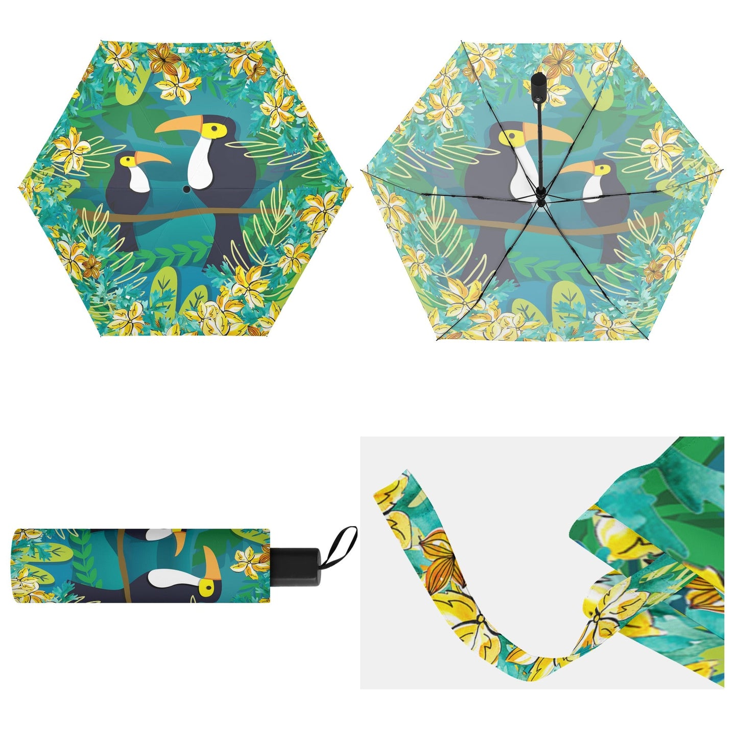 Lightweight Manual Folding Umbrella - Concordia Style Boutique