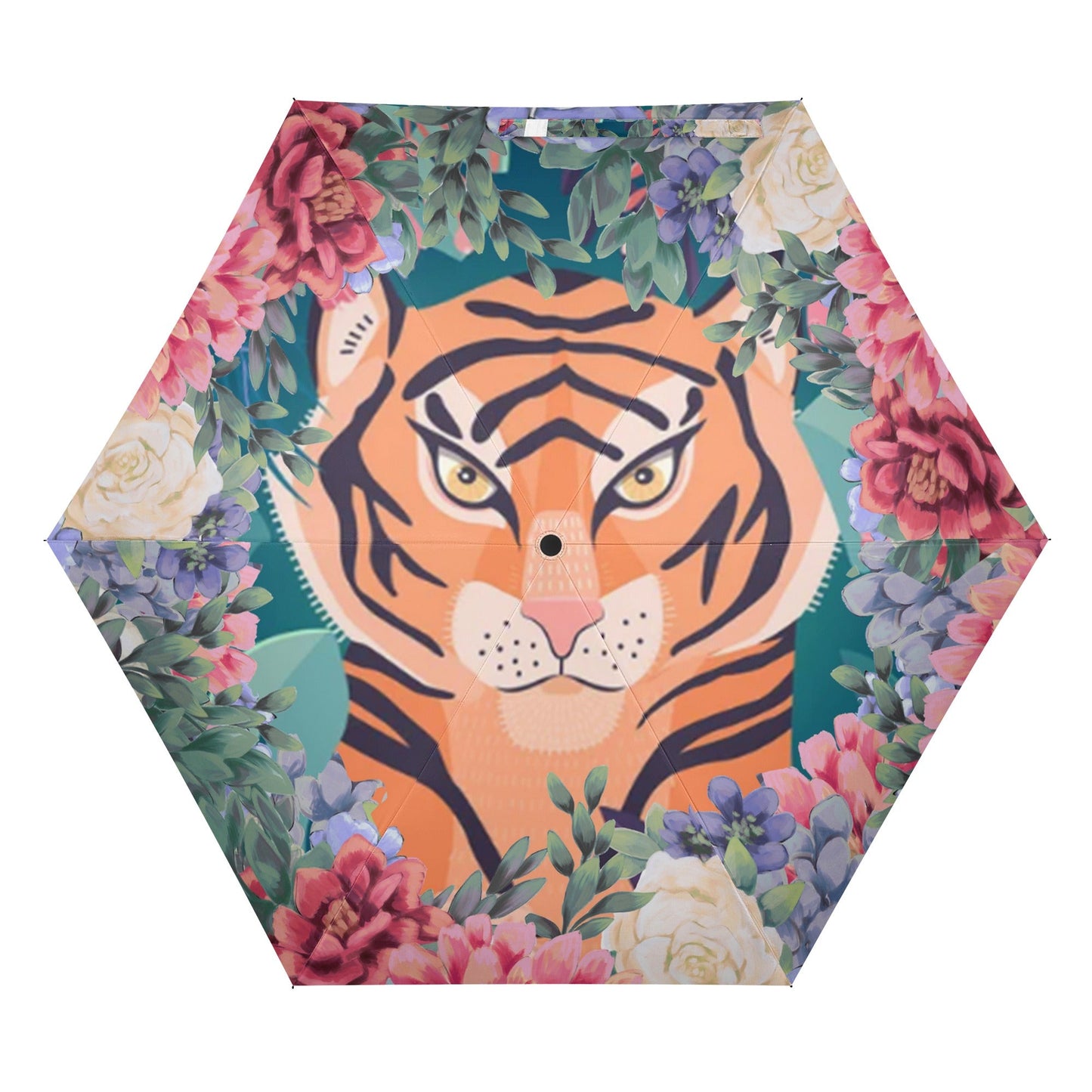 Lightweight Manual Folding Umbrella Printing Outside - Concordia Style Boutique