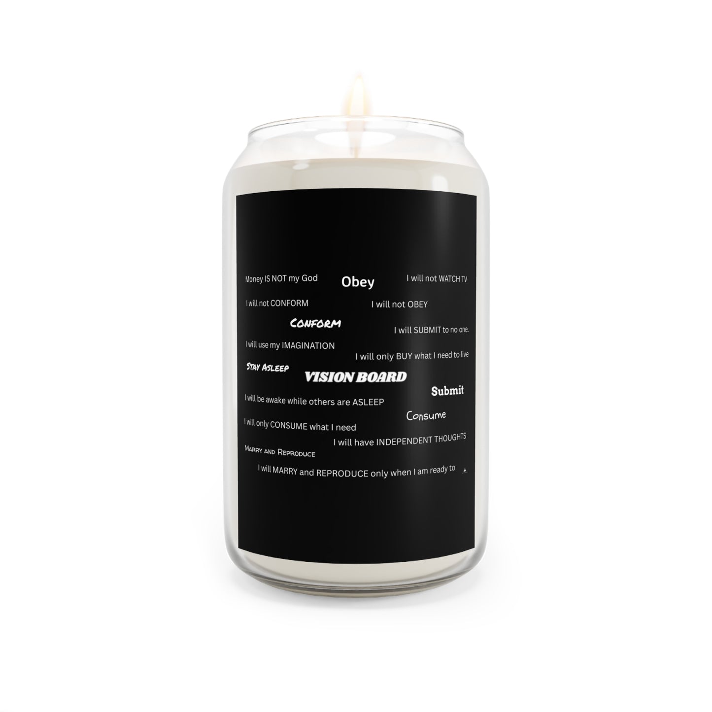 "Vision Board" Scented Candle - 13.75 oz