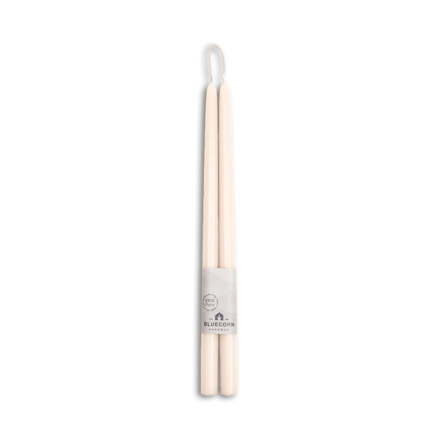 Hand-Dipped Beeswax Taper Candles - 1 Pair - Concordia Style Boutique