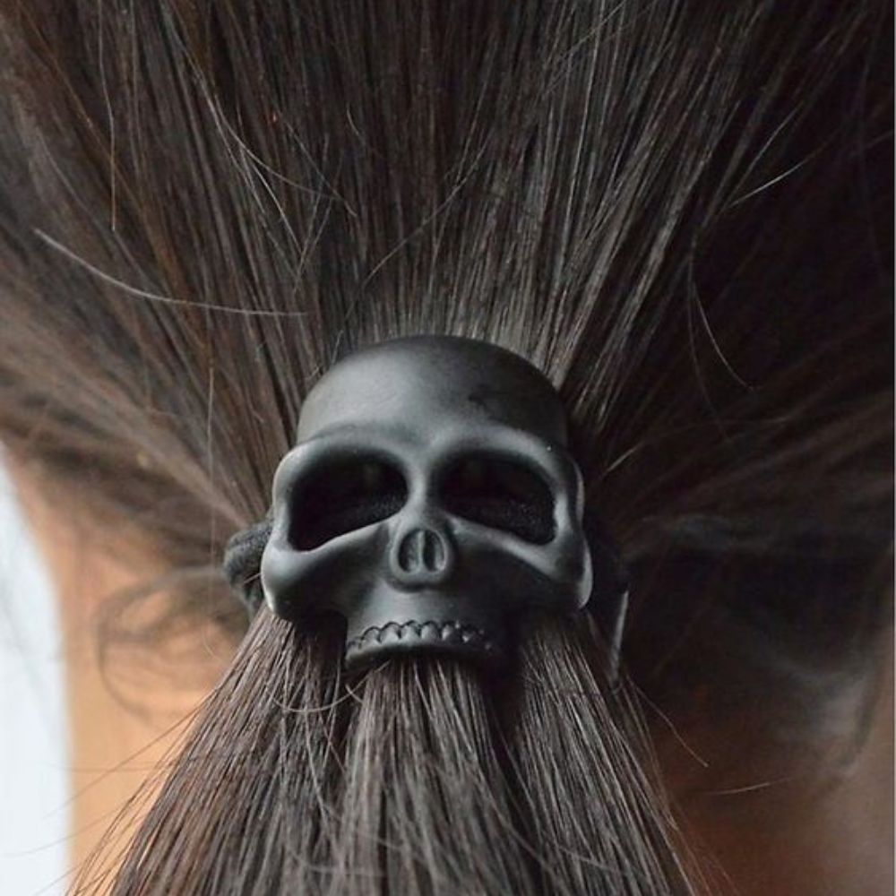 GLAM SKULL HAIR TIE - Concordia Style Boutique