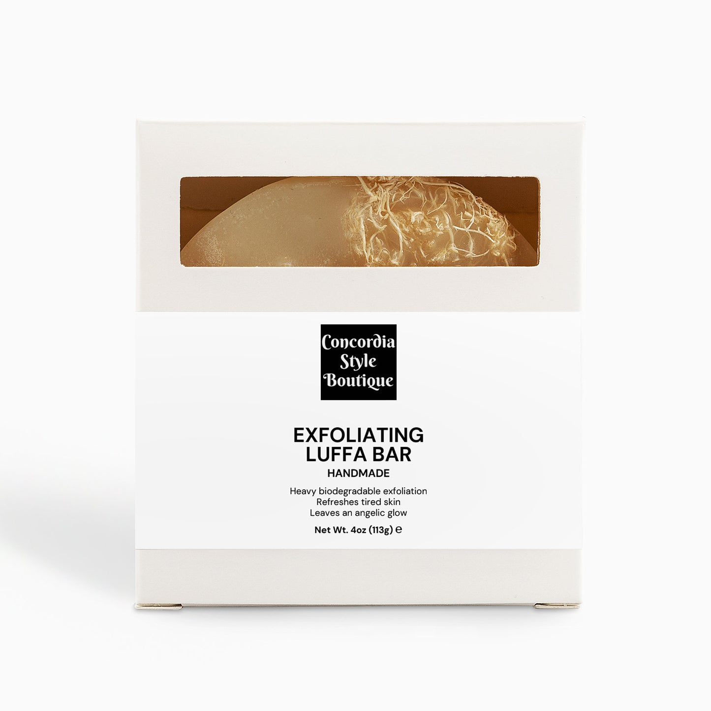 Exfoliating Luffa Bar - Ships exclusively to US - Concordia Style Boutique