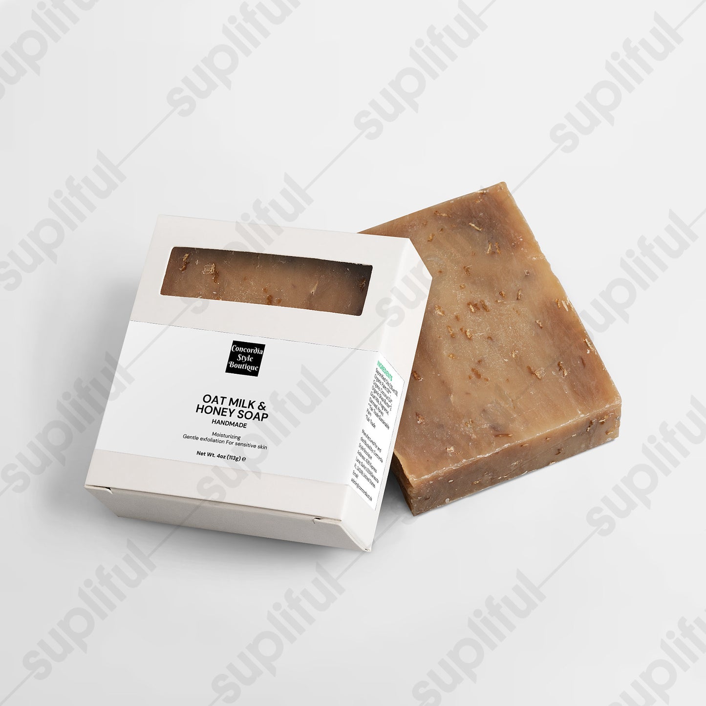Oat Milk Honey Soap - Ships exclusively to US - Concordia Style Boutique