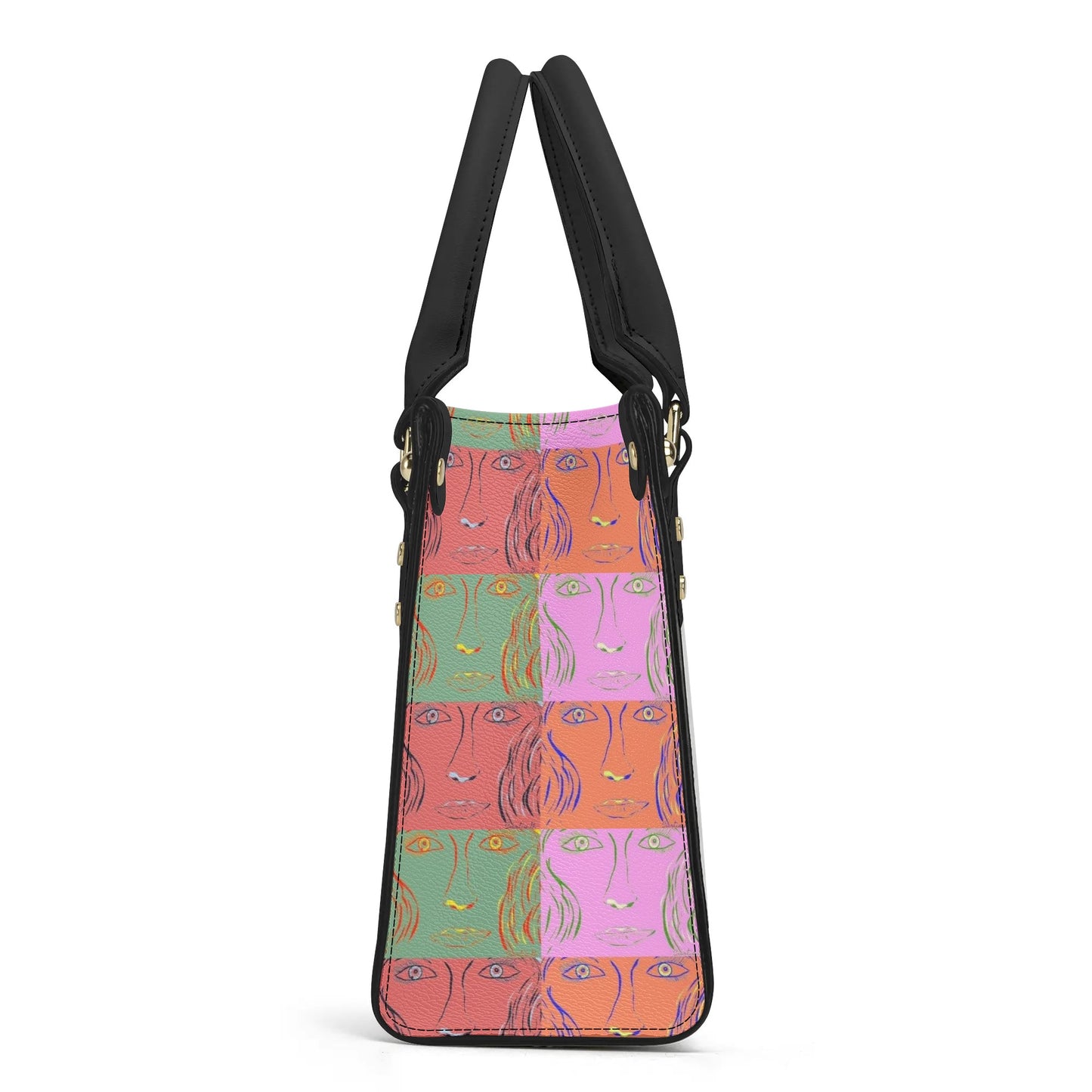 Womens PU Handbag - Woman Goes Pop! - Designed by Concordia - Concordia Style Boutique