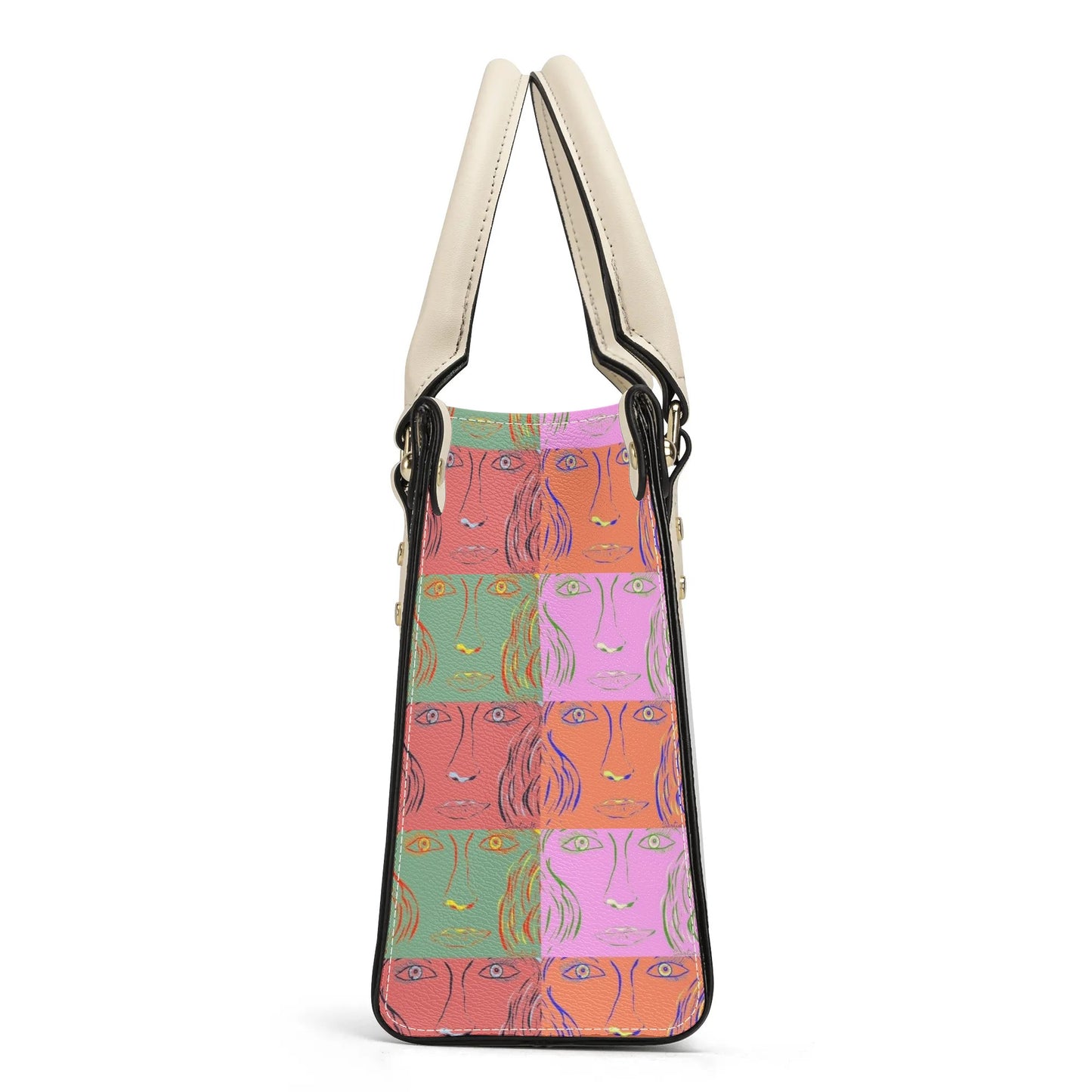 Womens PU Handbag - Woman Goes Pop! - Designed by Concordia - Concordia Style Boutique