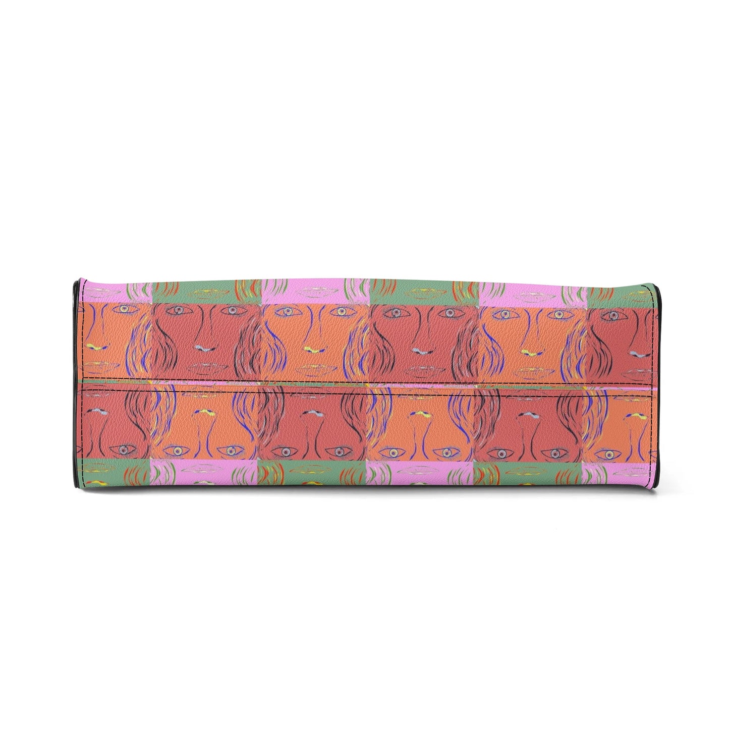 Womens PU Handbag - Woman Goes Pop! - Designed by Concordia - Concordia Style Boutique