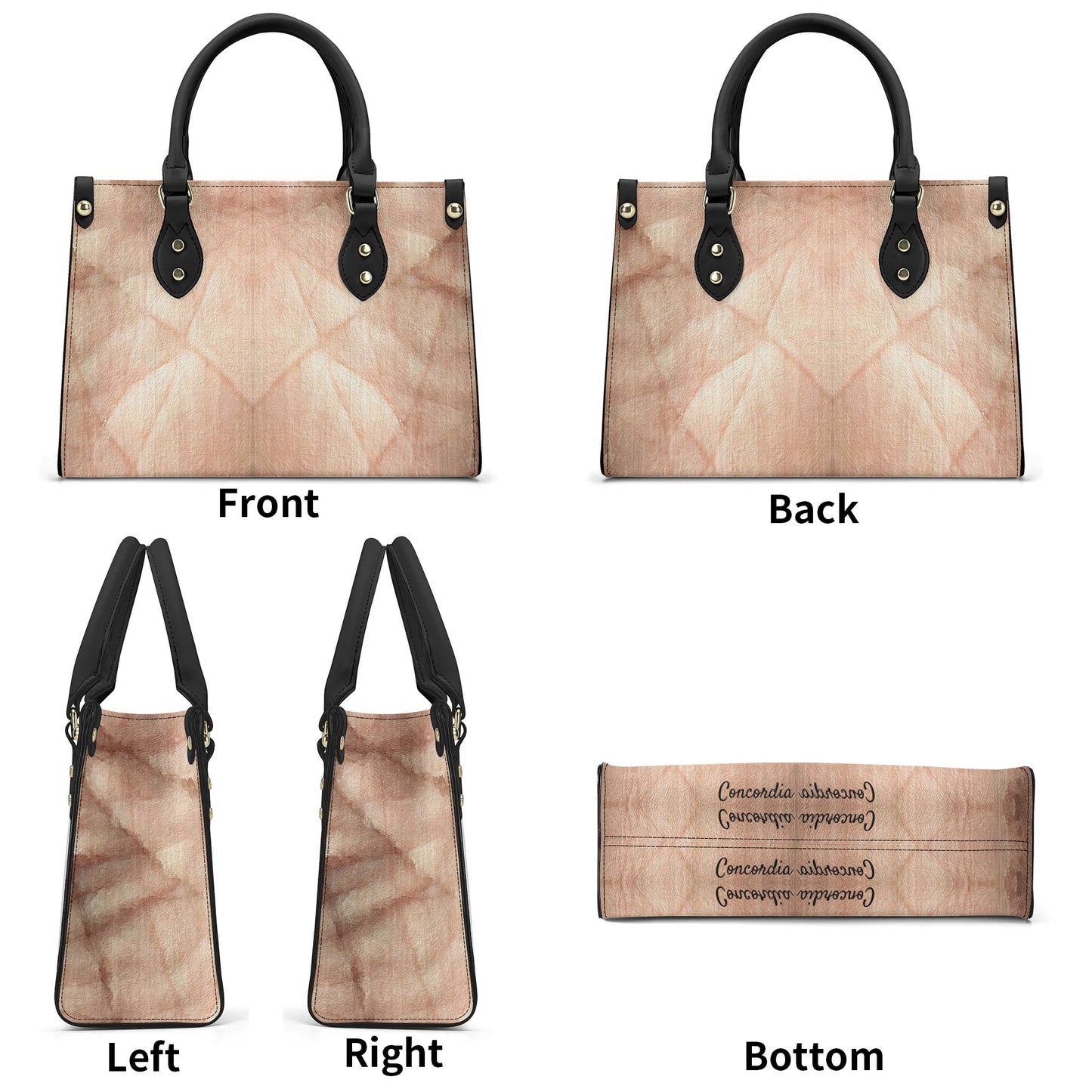 Womens PU Handbag Palmistry - Designed by Concordia - Concordia Style Boutique