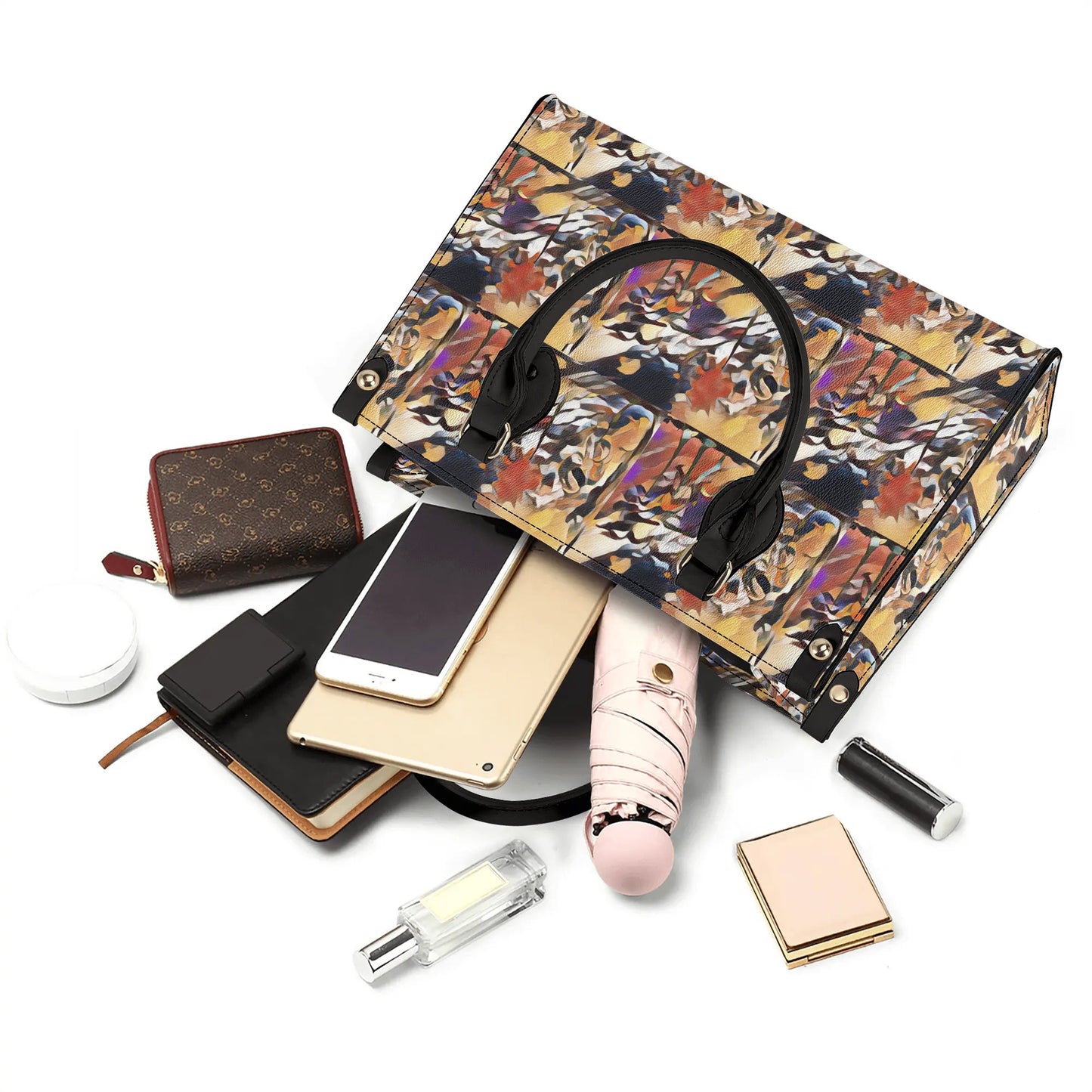 Womens PU Handbag - The Garden - Designed by Concordia - Concordia Style Boutique