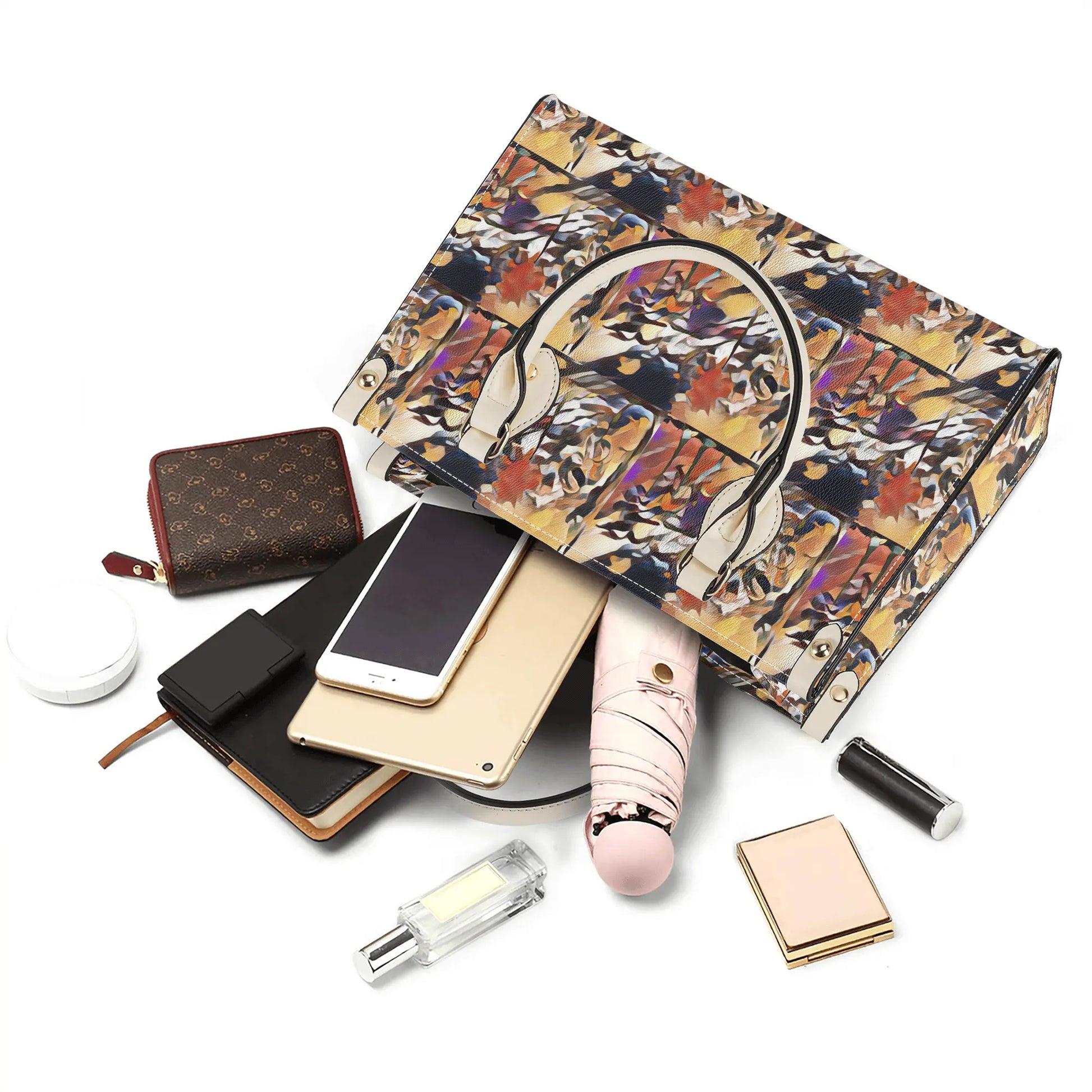 Womens PU Handbag - The Garden - Designed by Concordia - Concordia Style Boutique