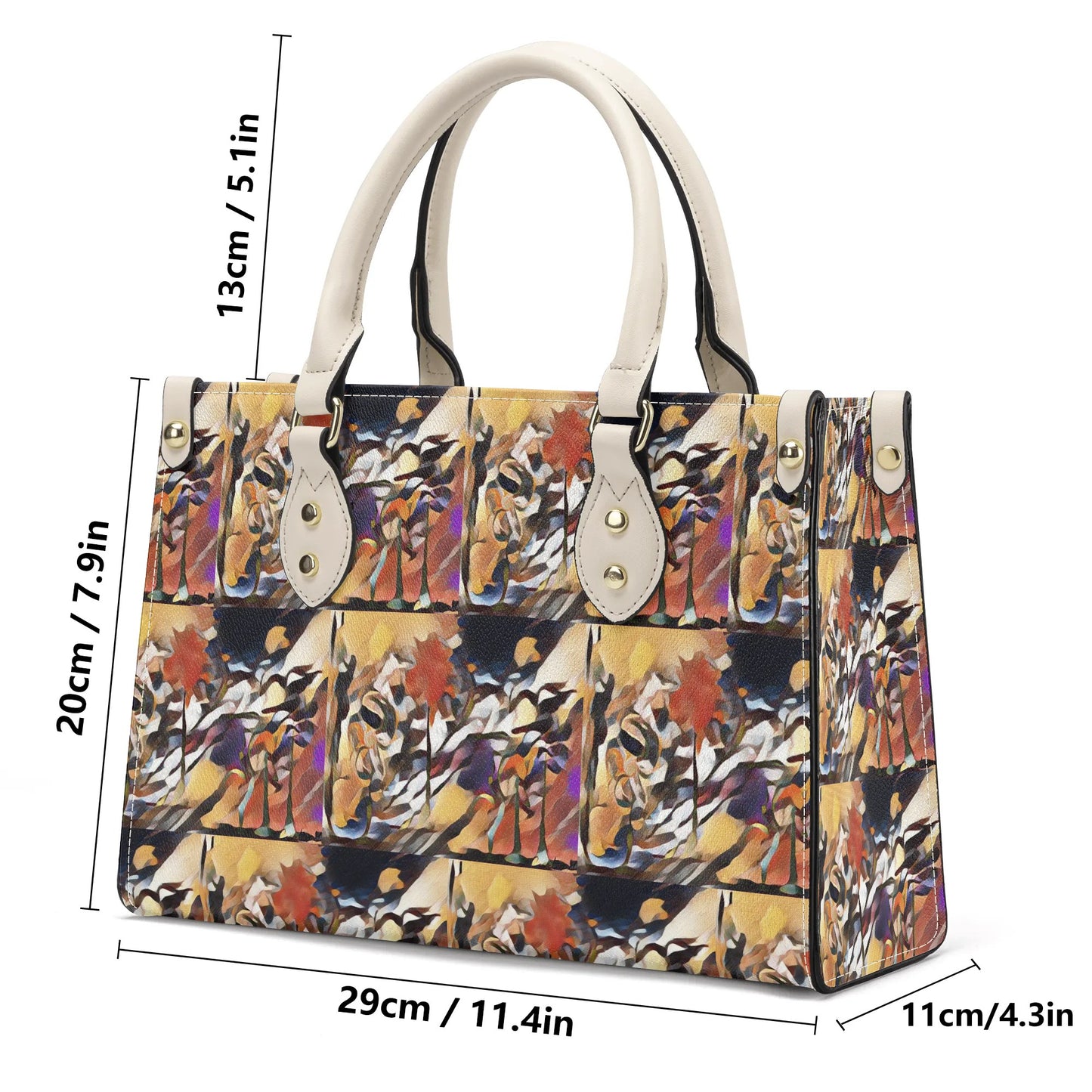 Womens PU Handbag - The Garden - Designed by Concordia - Concordia Style Boutique