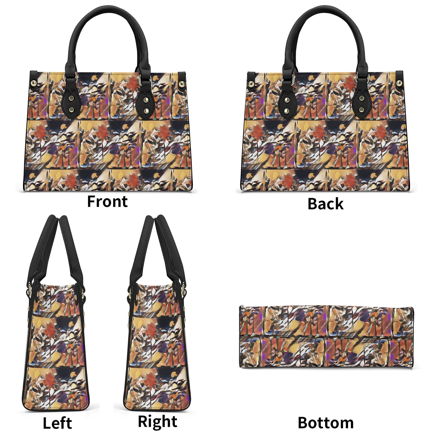 Womens PU Handbag - The Garden - Designed by Concordia - Concordia Style Boutique