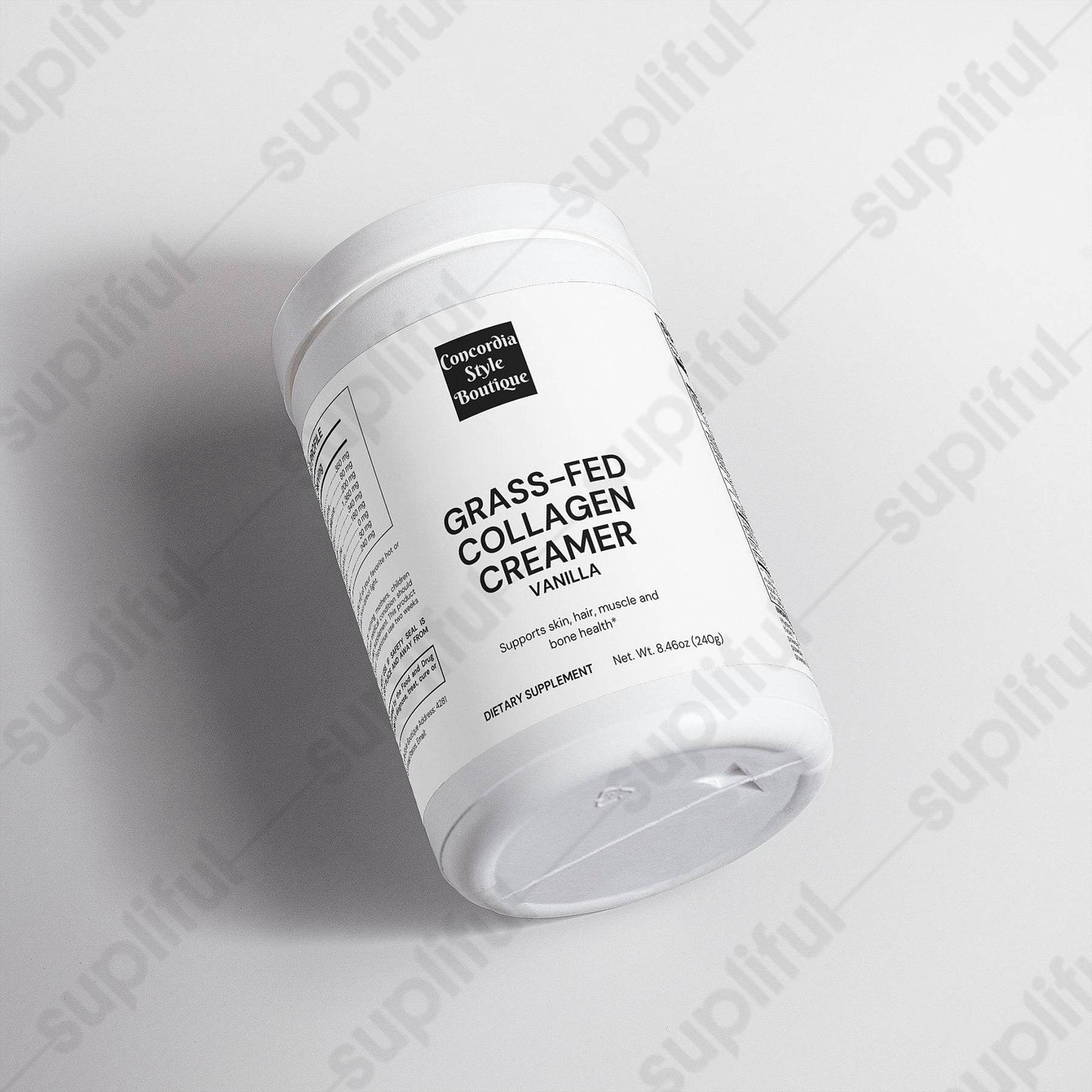 Grass-Fed Collagen Creamer (Vanilla) - Concordia Style Boutique