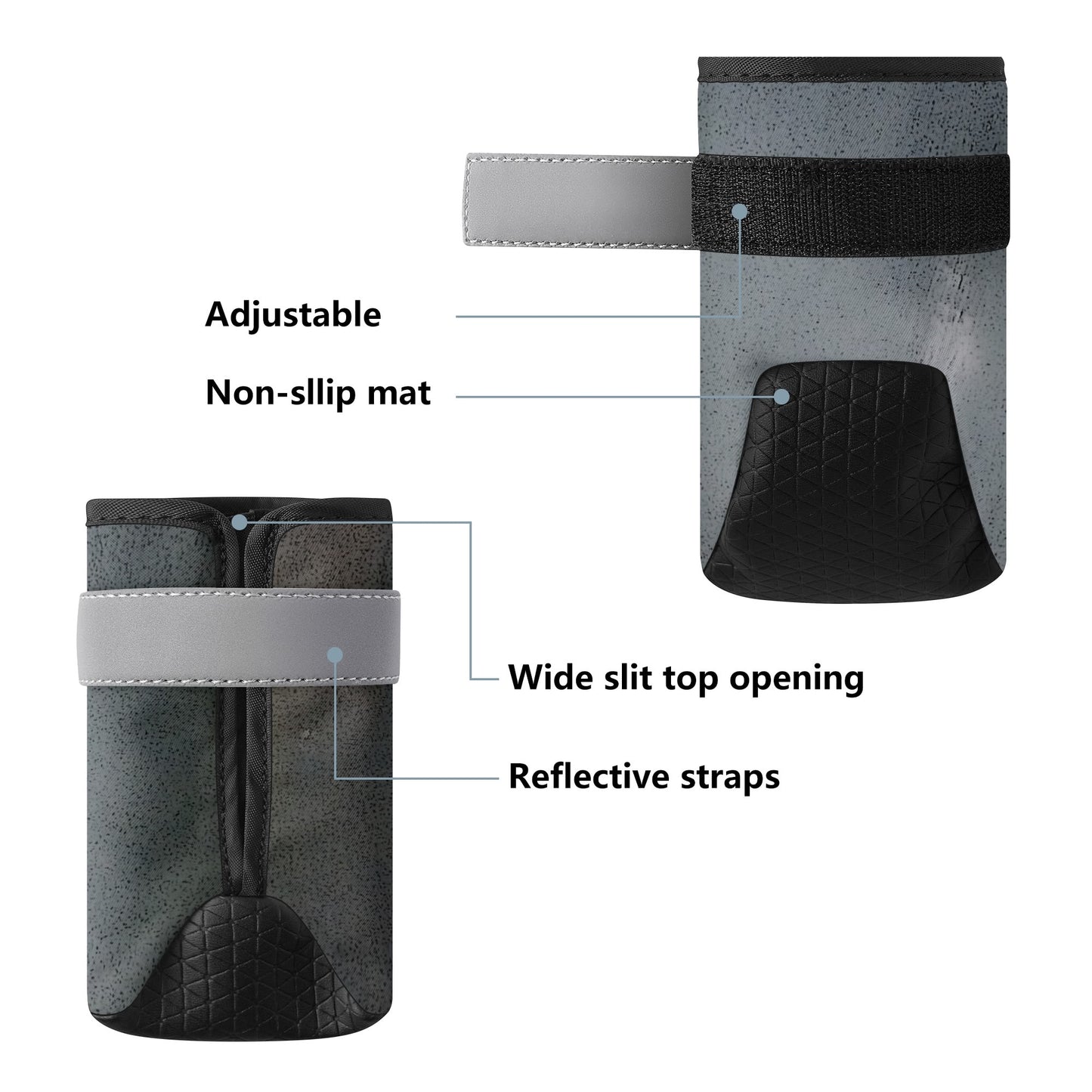 Non-Slip Dog Socks / Boots - Concordia Style Boutique