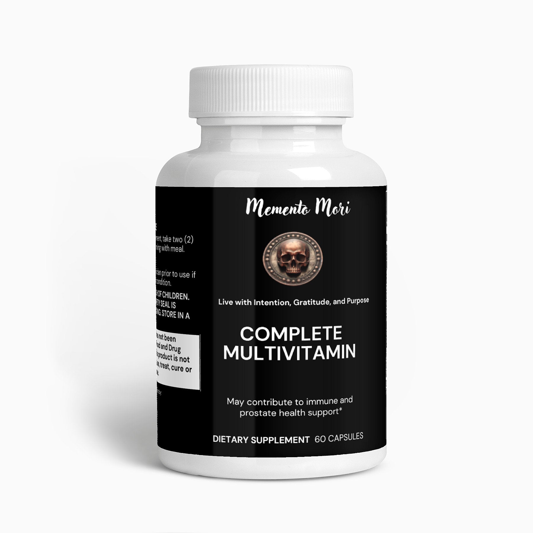 Complete Multivitamin - "Memento Mori" - Premium Vitamins & Minerals from Concordia Style Boutique - Just $15.90! Shop now at Concordia Style Boutique
