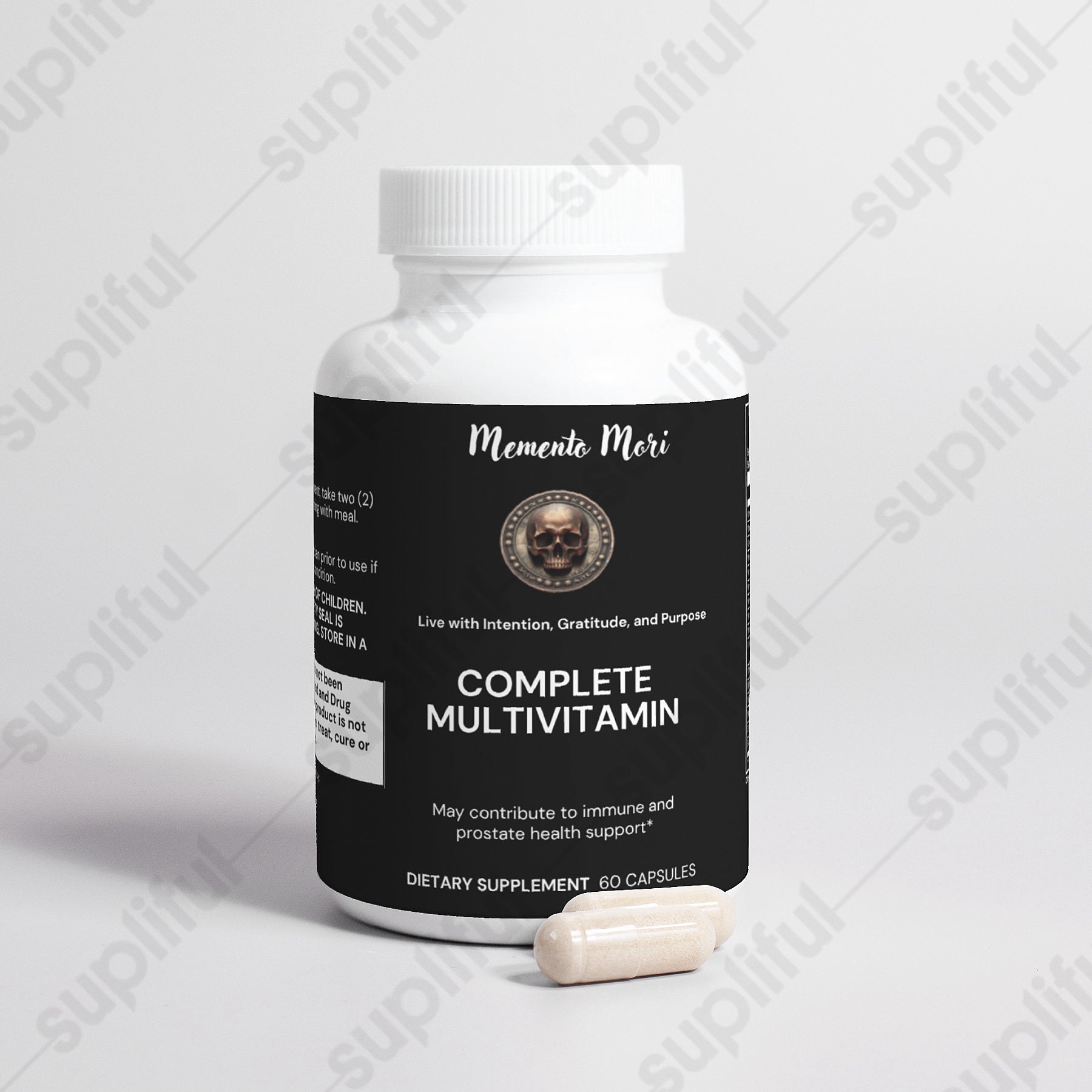 Complete Multivitamin - "Memento Mori" - Premium Vitamins & Minerals from Concordia Style Boutique - Just $15.90! Shop now at Concordia Style Boutique