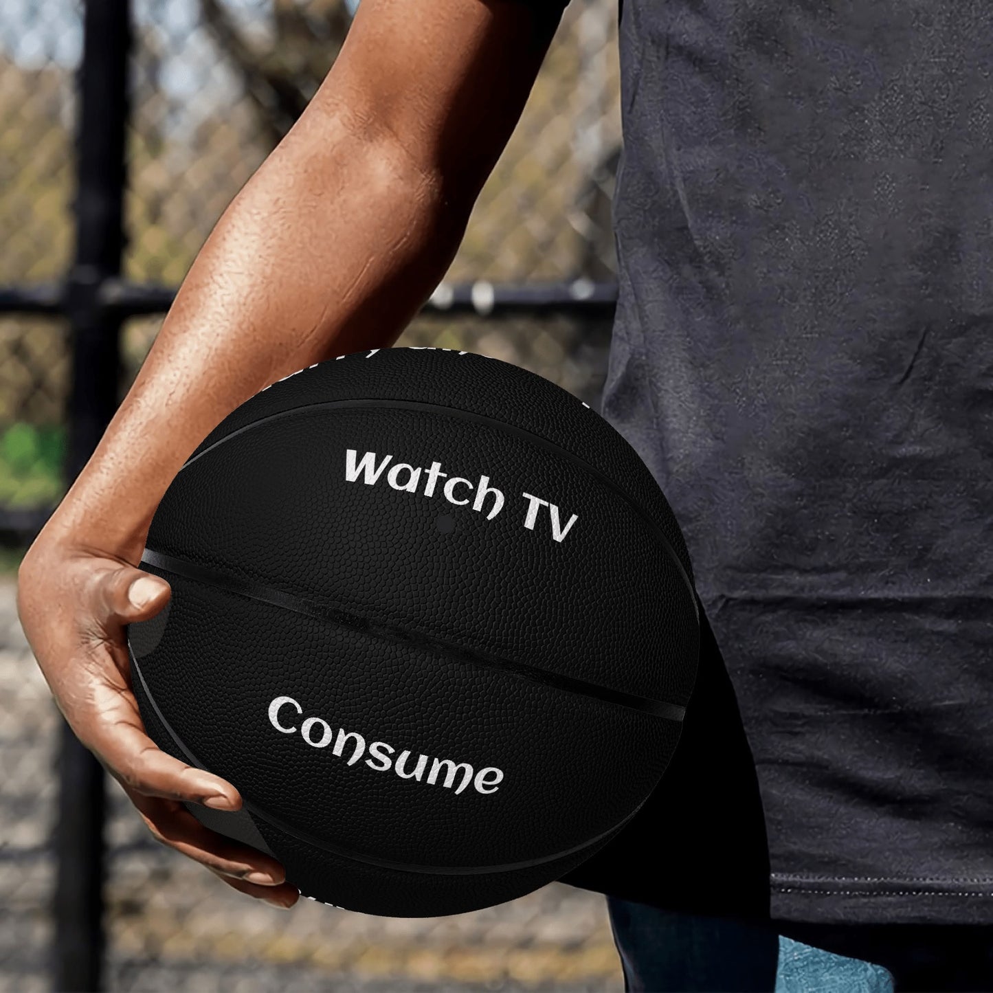 Premium Leather Basketball - "They Live" - Premium Basketball from Concordia Style Boutique - Just $54.78! Shop now at Concordia Style Boutique