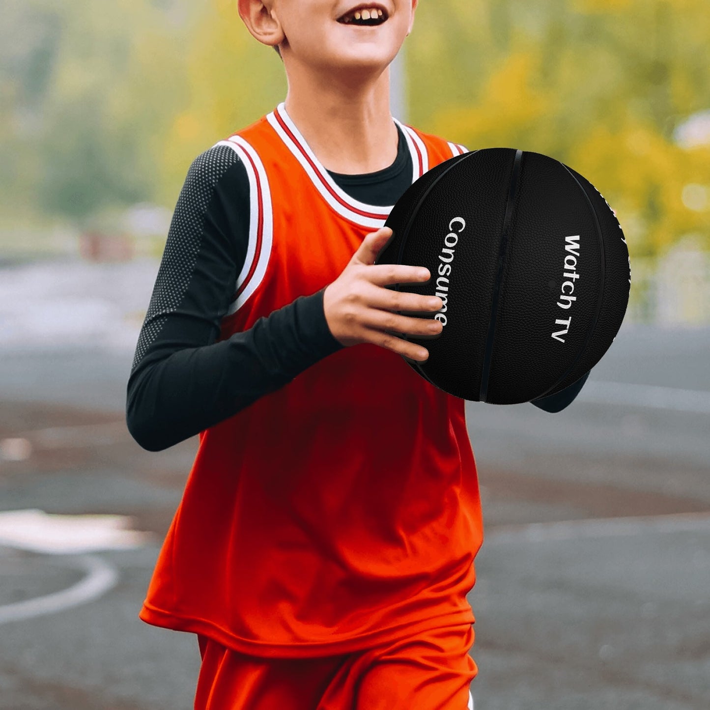 Premium Leather Basketball - "They Live" - Premium Basketball from Concordia Style Boutique - Just $54.78! Shop now at Concordia Style Boutique
