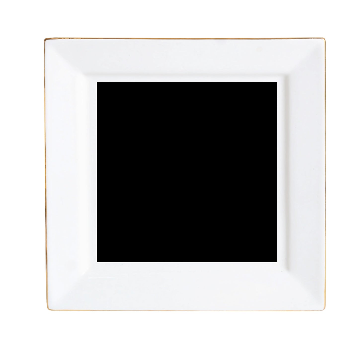 Ceramic Square Dinner Plates Appetizer Plates 1 Pc/2 Pcs/4 Pcs - "Black" - Premium Dinner Plates from Concordia Style Boutique - Just $19.38! Shop now at Concordia Style Boutique