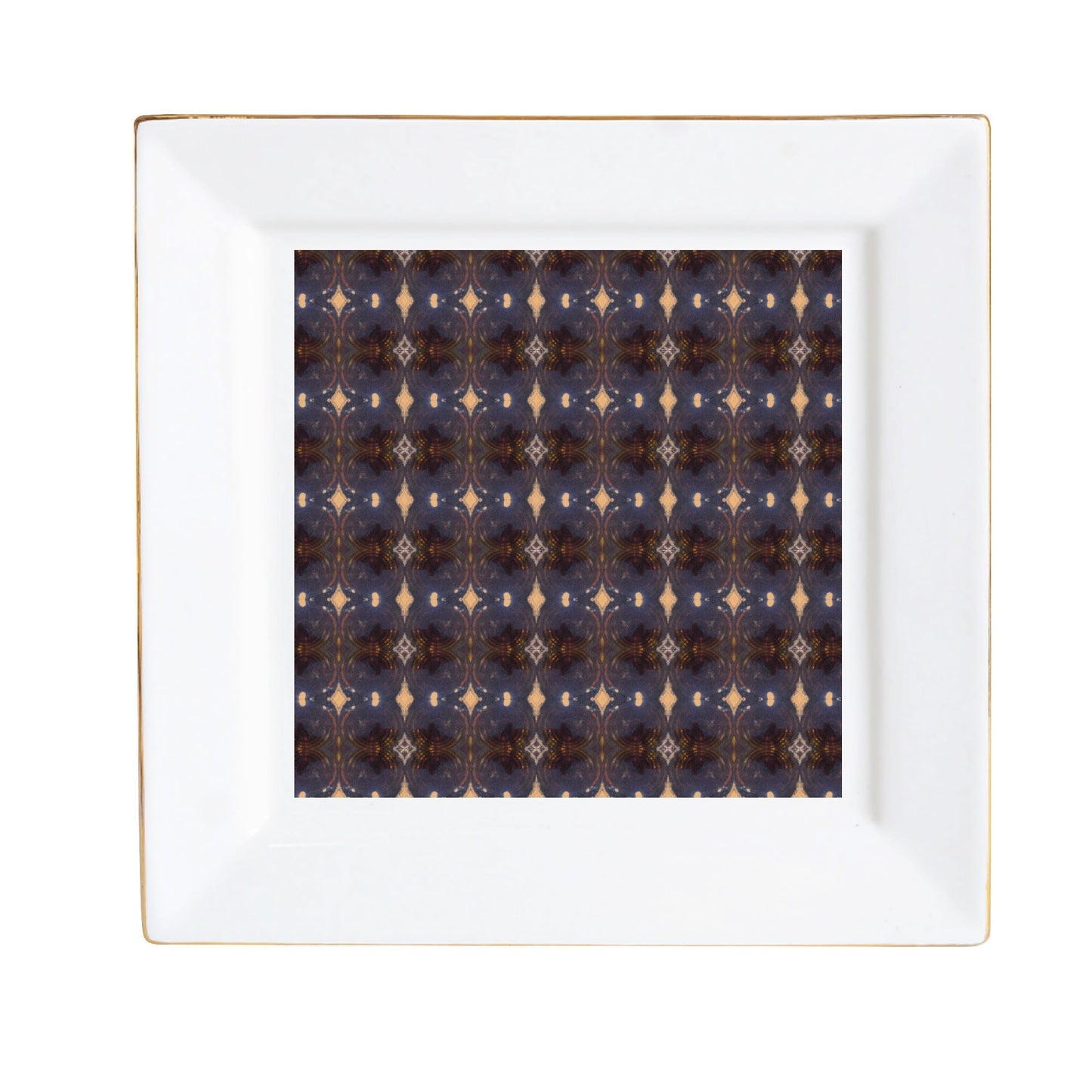 Ceramic Square Dinner Plates Appetizer Plates 1 Pc/2 Pcs/4 Pcs - "Vintage" - Premium Dinner Plates from Concordia Style Boutique - Just $19.38! Shop now at Concordia Style Boutique