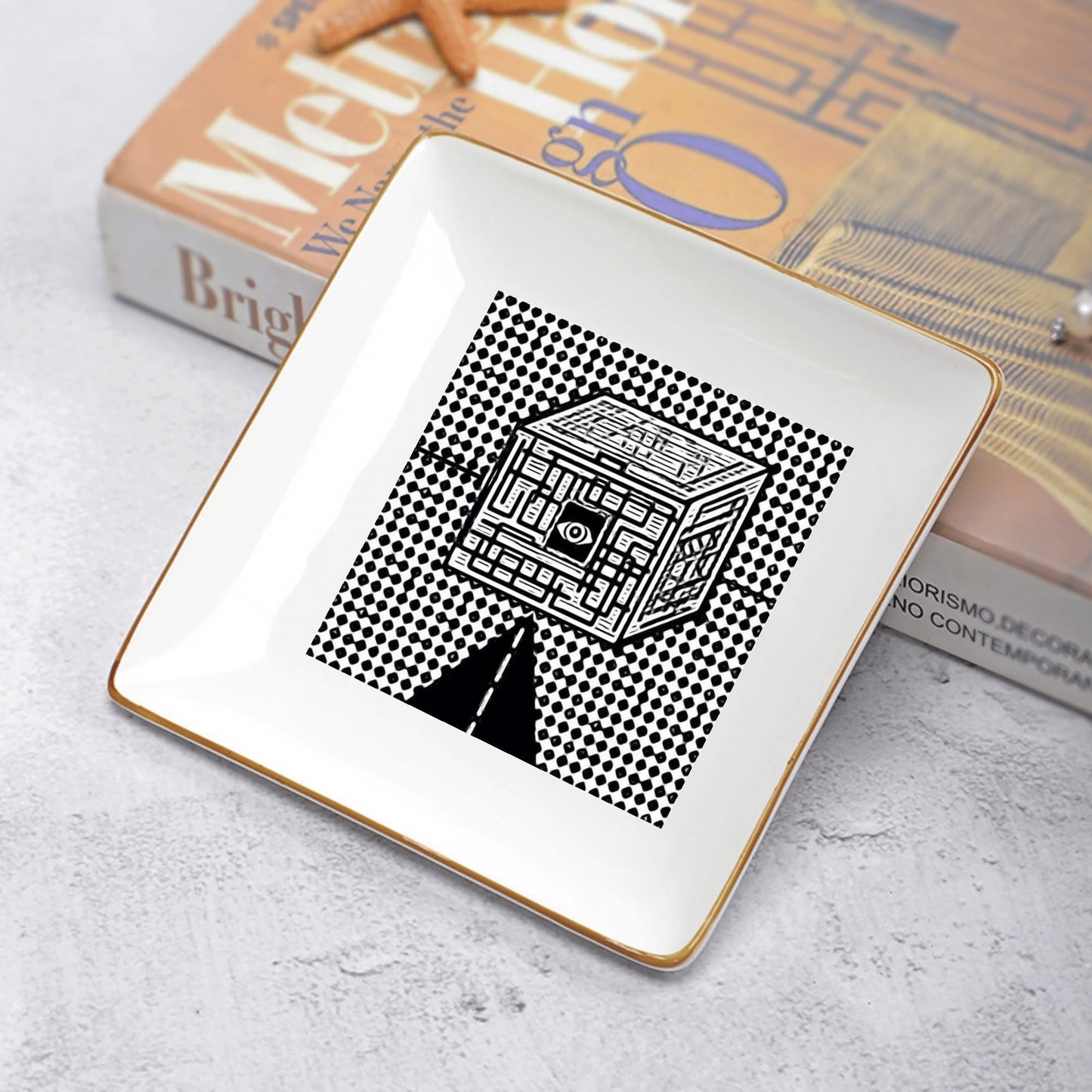 Ceramic Square Dinner Plates Appetizer Plates 1 Pc/2 Pcs/4 Pcs - "The Cube" - Premium Dinner Plates from Concordia Style Boutique - Just $19.38! Shop now at Concordia Style Boutique