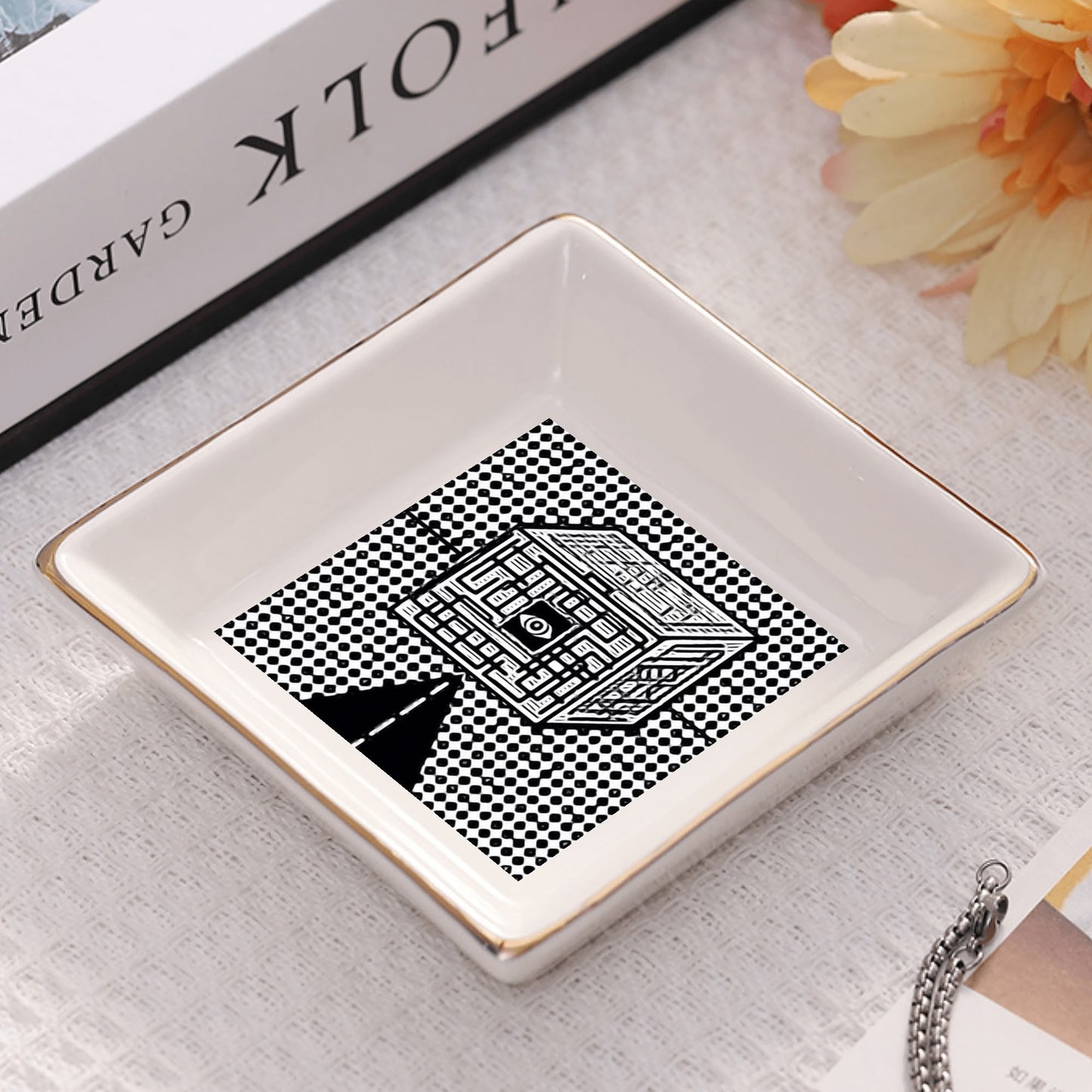 Ceramic Square Dinner Plates Appetizer Plates 1 Pc/2 Pcs/4 Pcs - "The Cube" - Premium Dinner Plates from Concordia Style Boutique - Just $19.38! Shop now at Concordia Style Boutique
