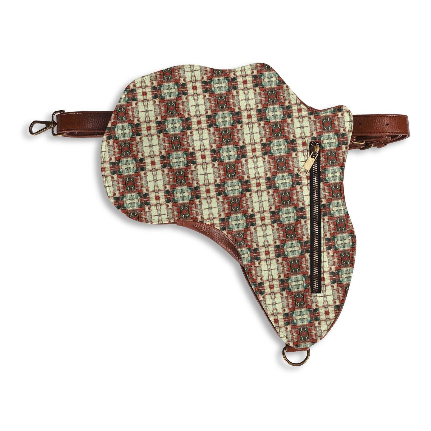 PU Leather Africa Map Bag - Concordia Style Boutique
