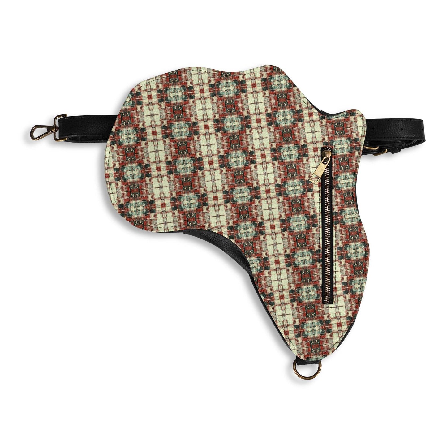 PU Leather Africa Map Bag - Concordia Style Boutique