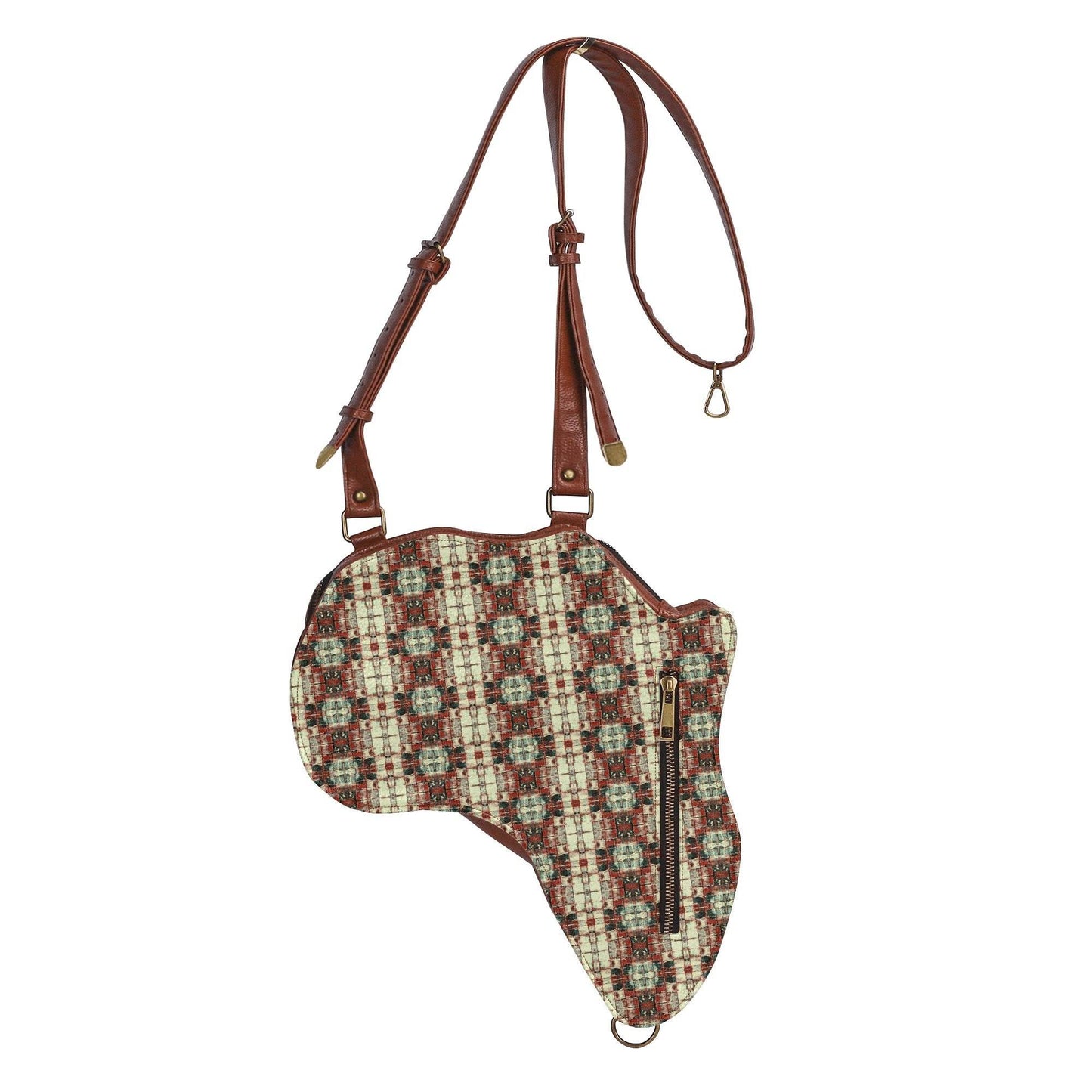 PU Leather Africa Map Bag - Concordia Style Boutique