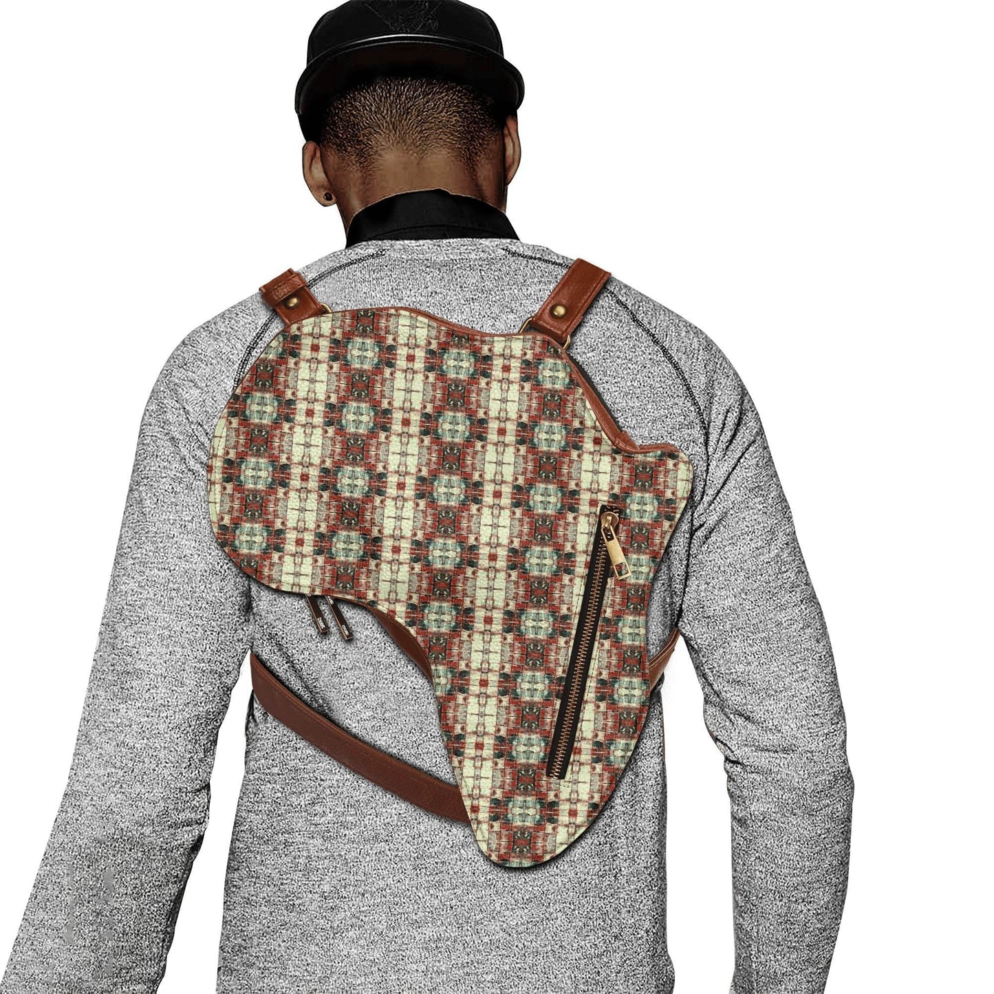 PU Leather Africa Map Bag - Concordia Style Boutique