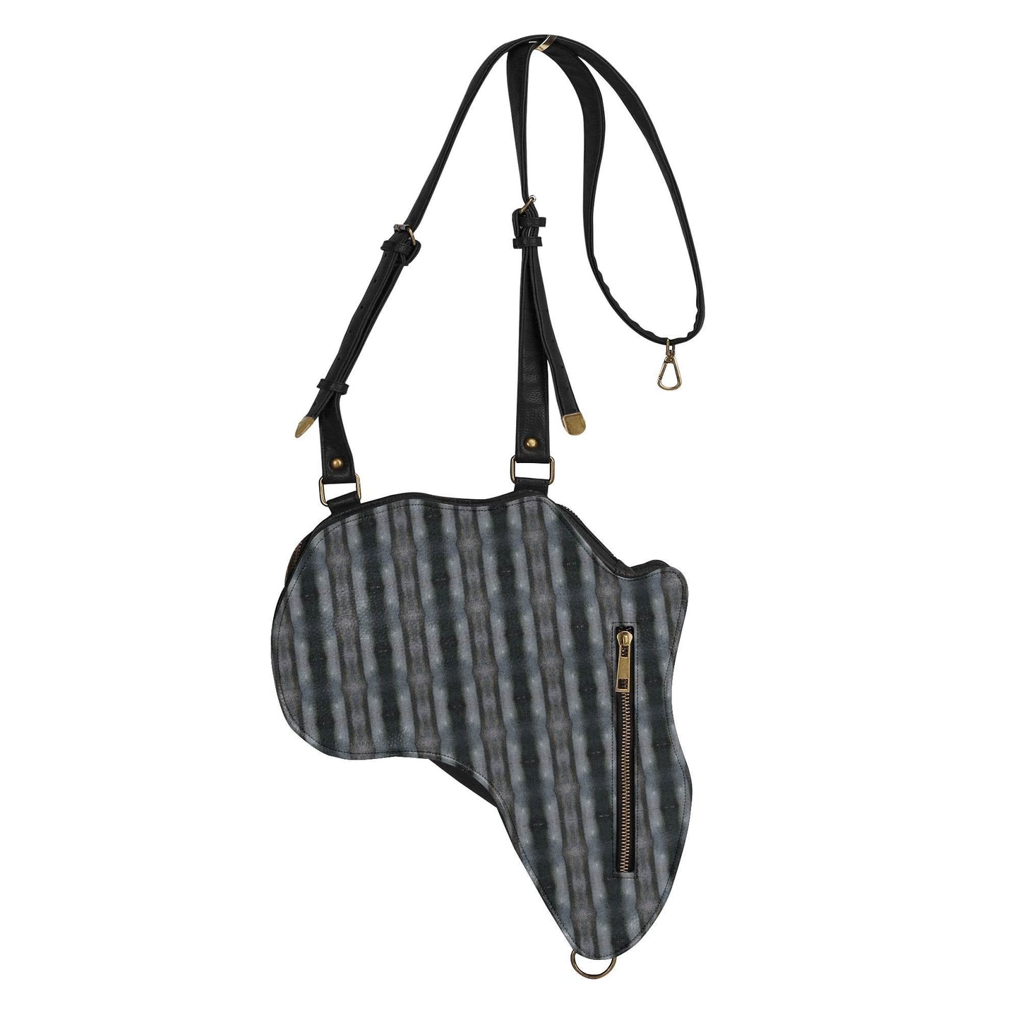 PU Leather Africa Map Bag - Concordia Style Boutique