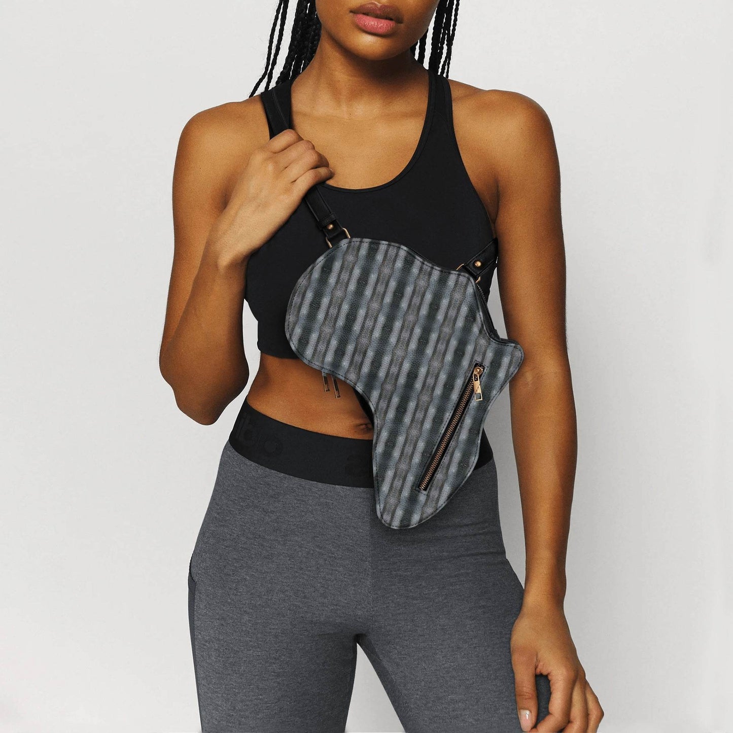 PU Leather Africa Map Bag - Concordia Style Boutique
