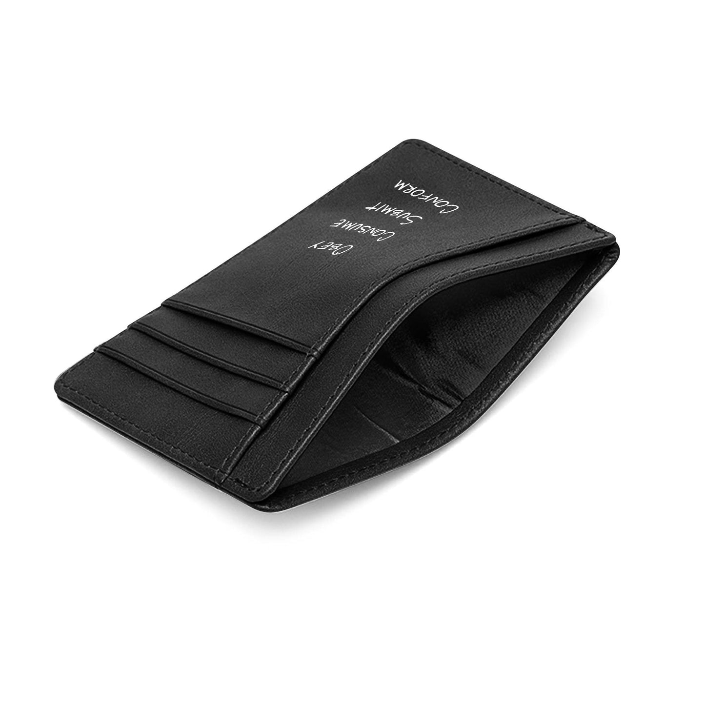Minimalist Front Pocket for ID Cards Blocking Leather Wallets - Concordia Style Boutique