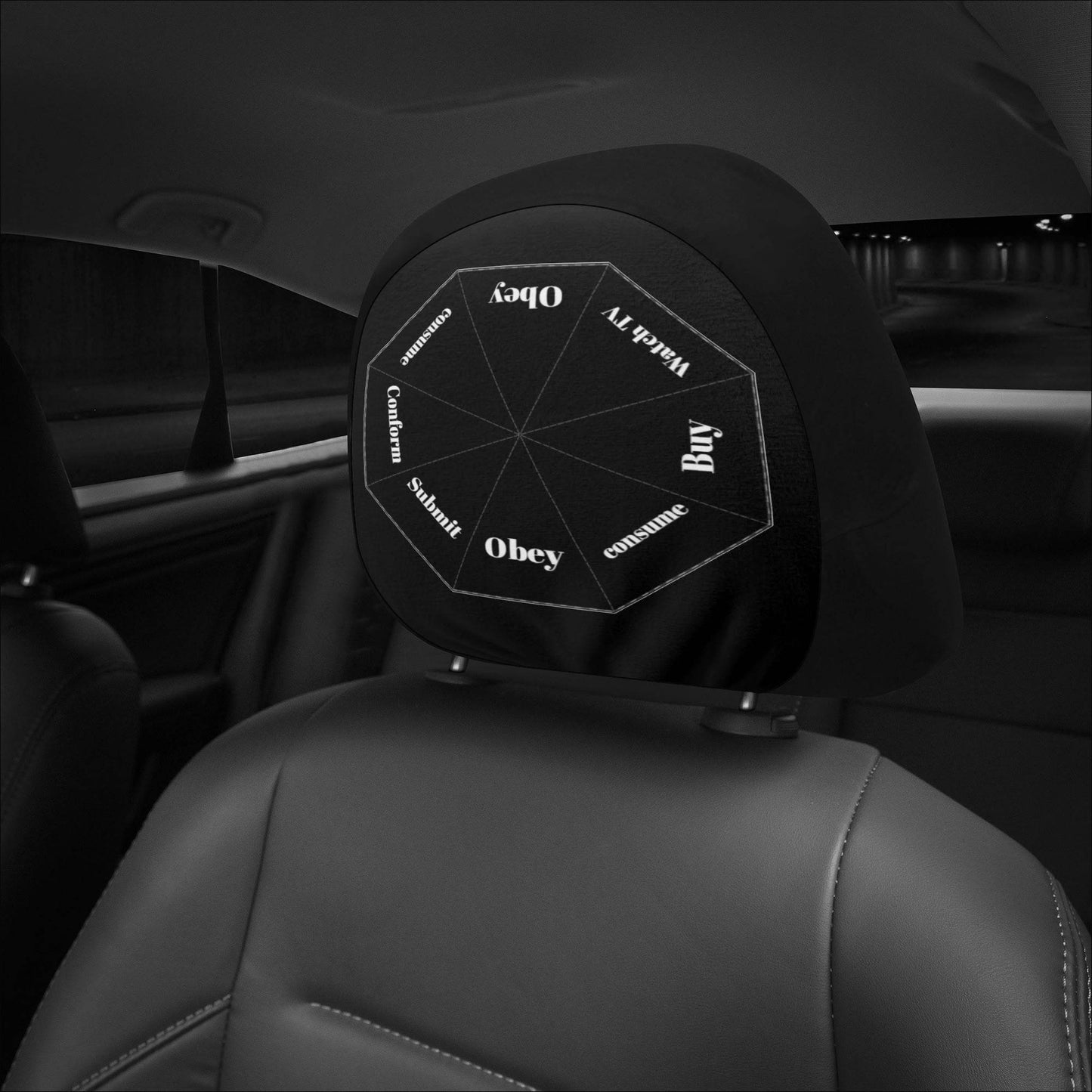 Car Headrest Covers - Concordia Style Boutique