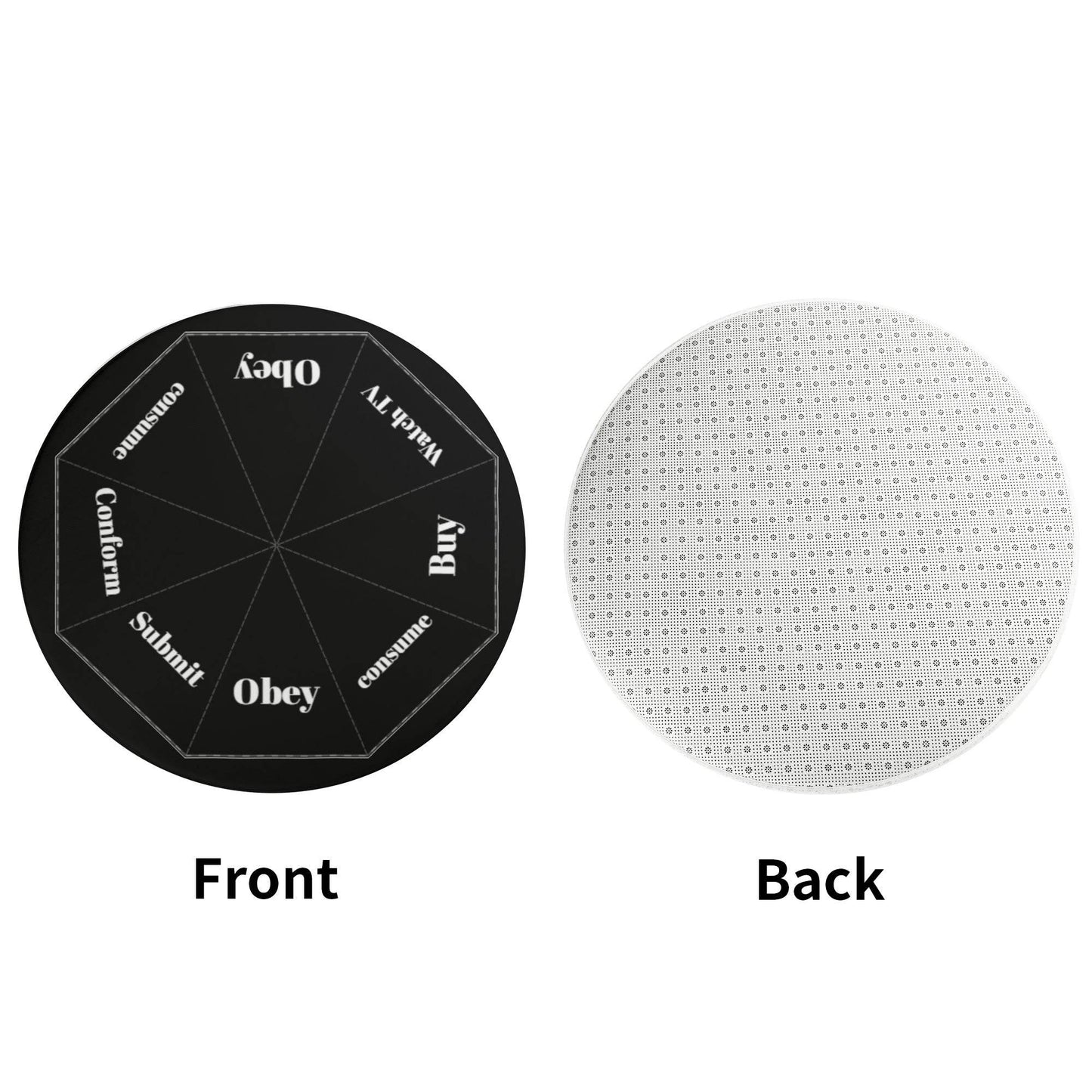 Round Fannel Mat - Concordia Style Boutique