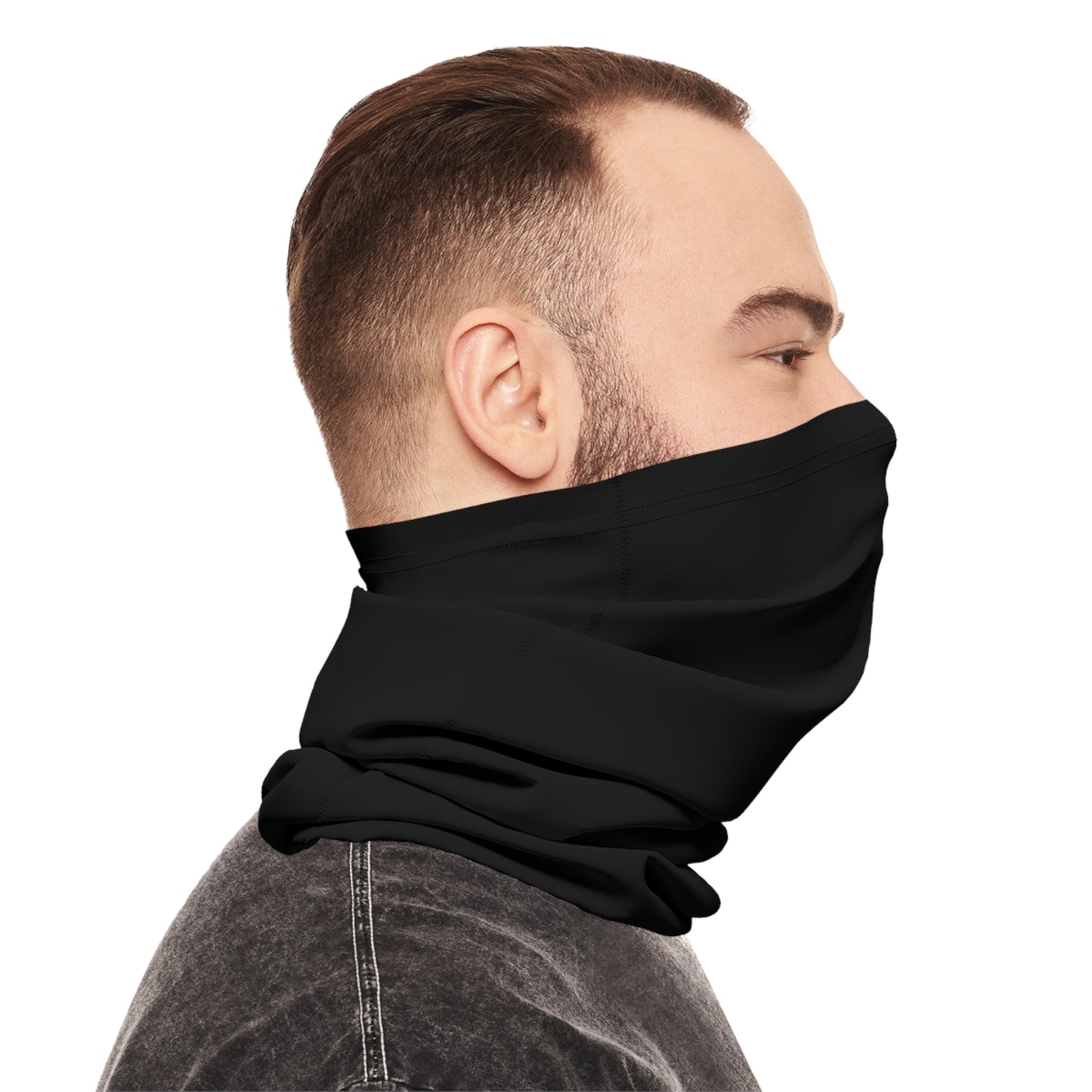 Black Lightweight Neck Gaiter - Concordia Style Boutique