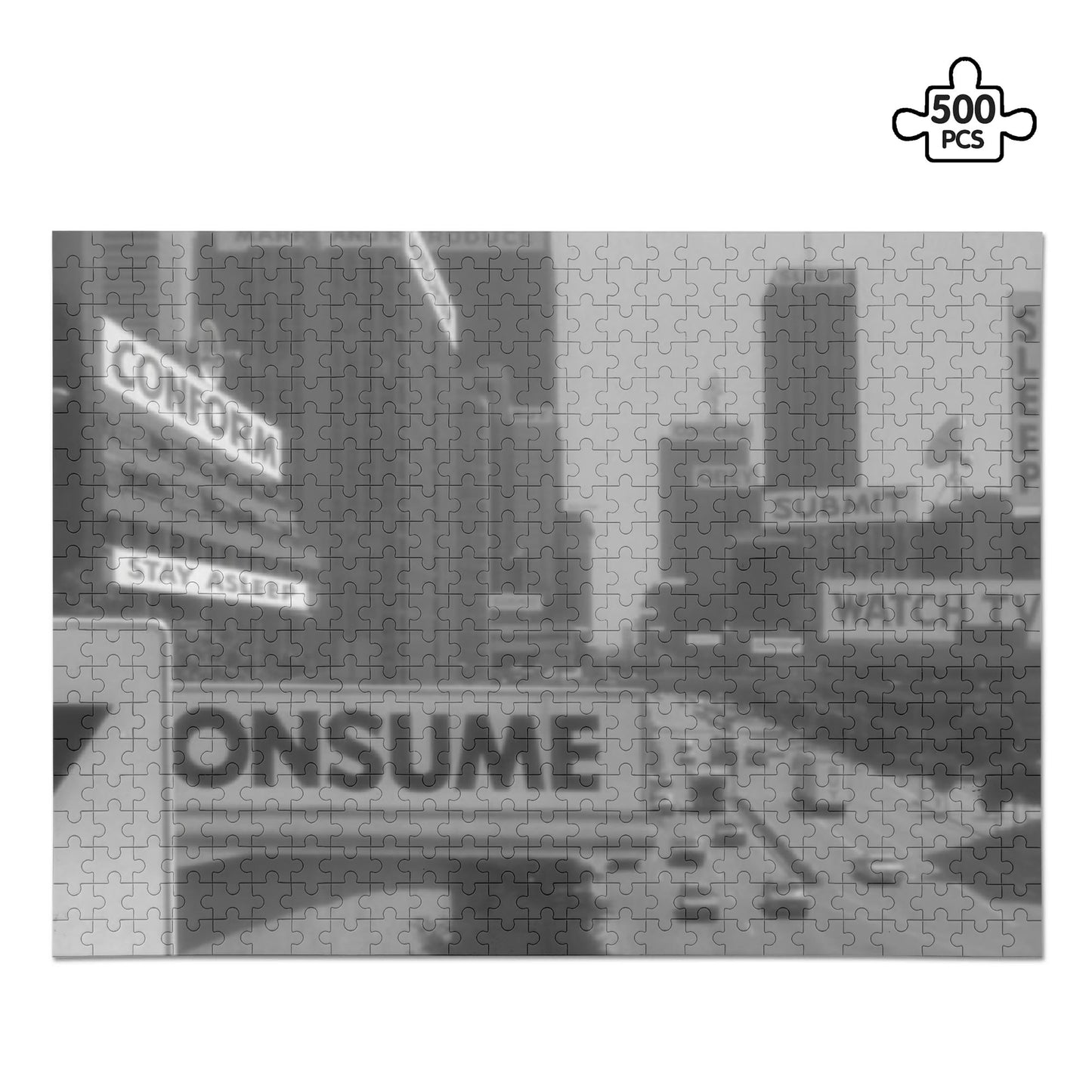Picture Jigsaw Puzzle (500 Pieces) - "Obey"