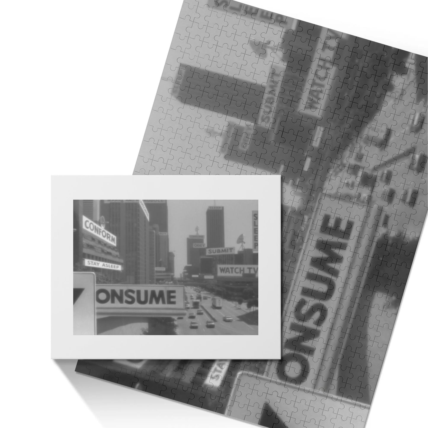 Picture Jigsaw Puzzle (500 Pieces) - "Obey"