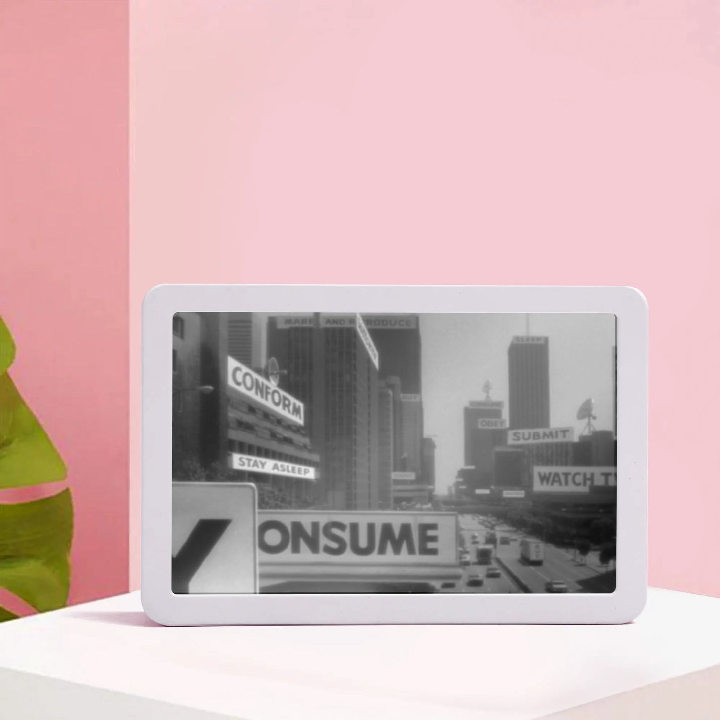 Rectangle LED Mirror Light - "Consume"