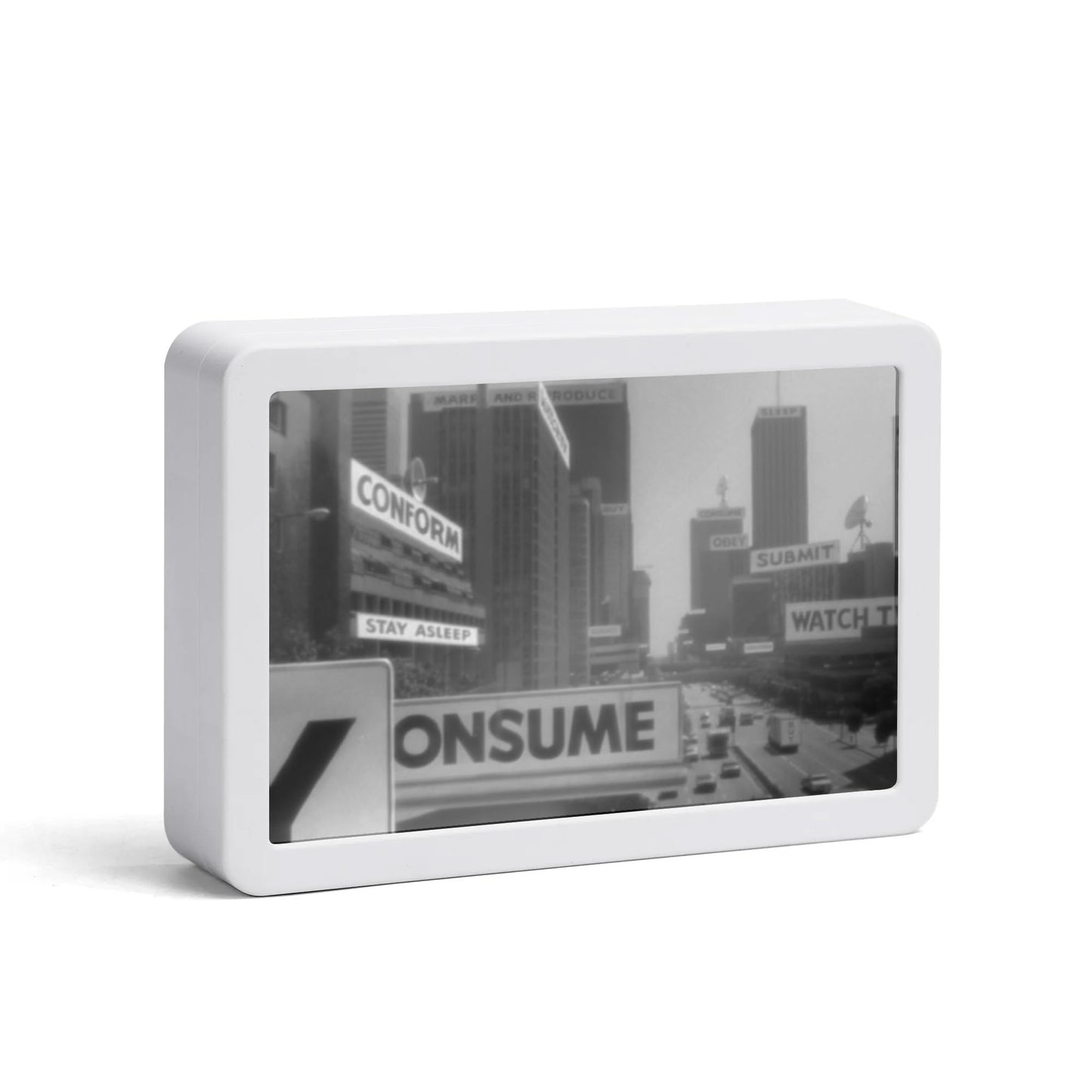 Rectangle LED Mirror Light - "Consume"
