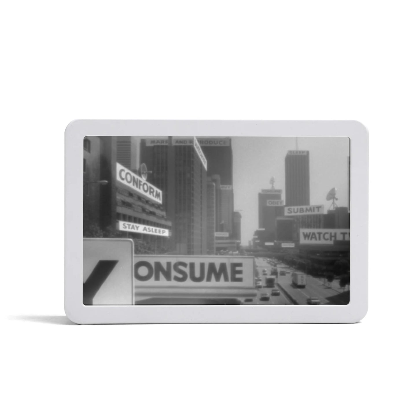 Rectangle LED Mirror Light - "Consume"