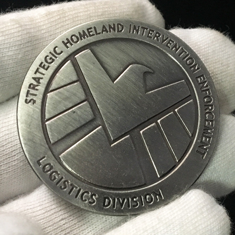 Alloy commemorative coin - Concordia Style Boutique