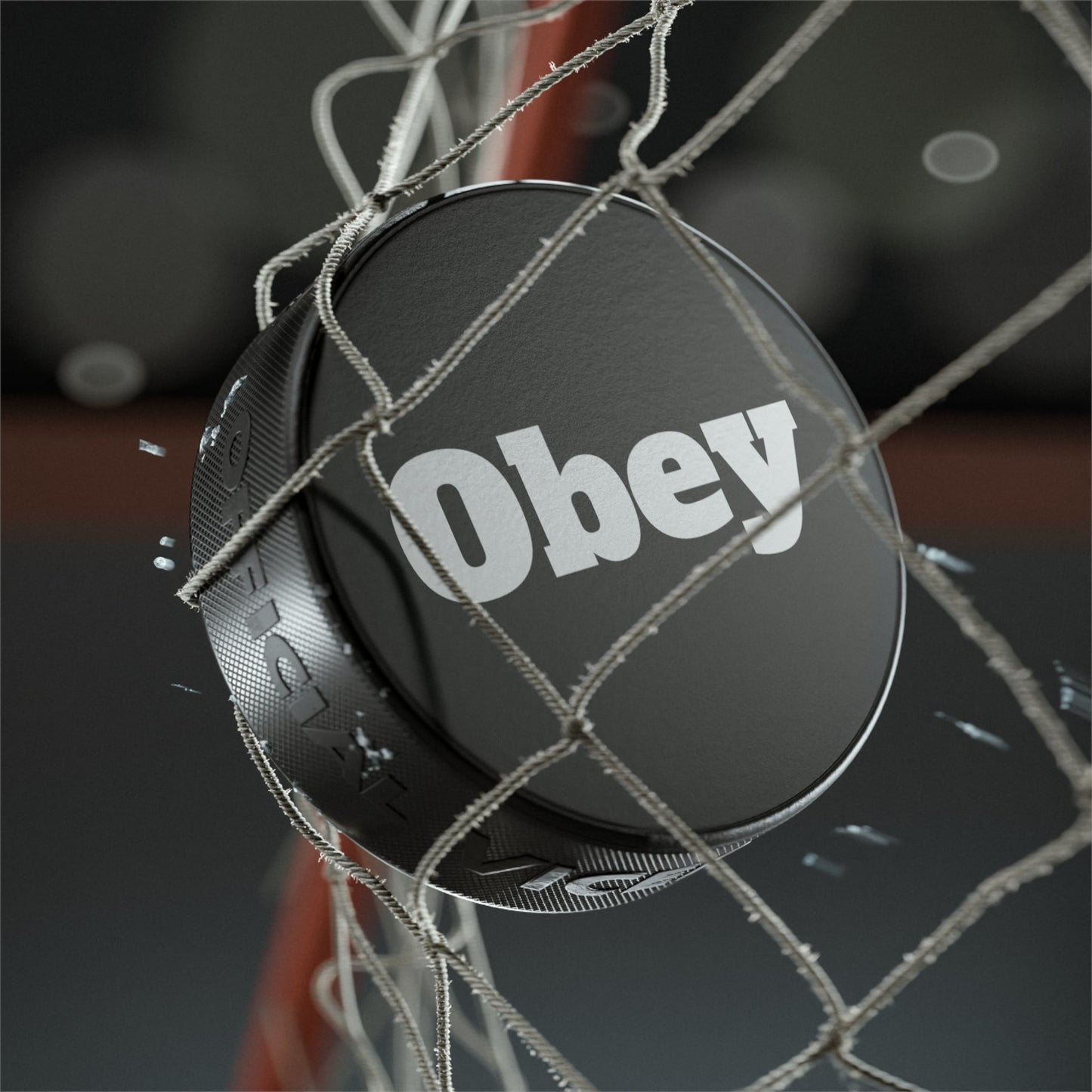Hockey Puck - Obey - Concordia Style Boutique
