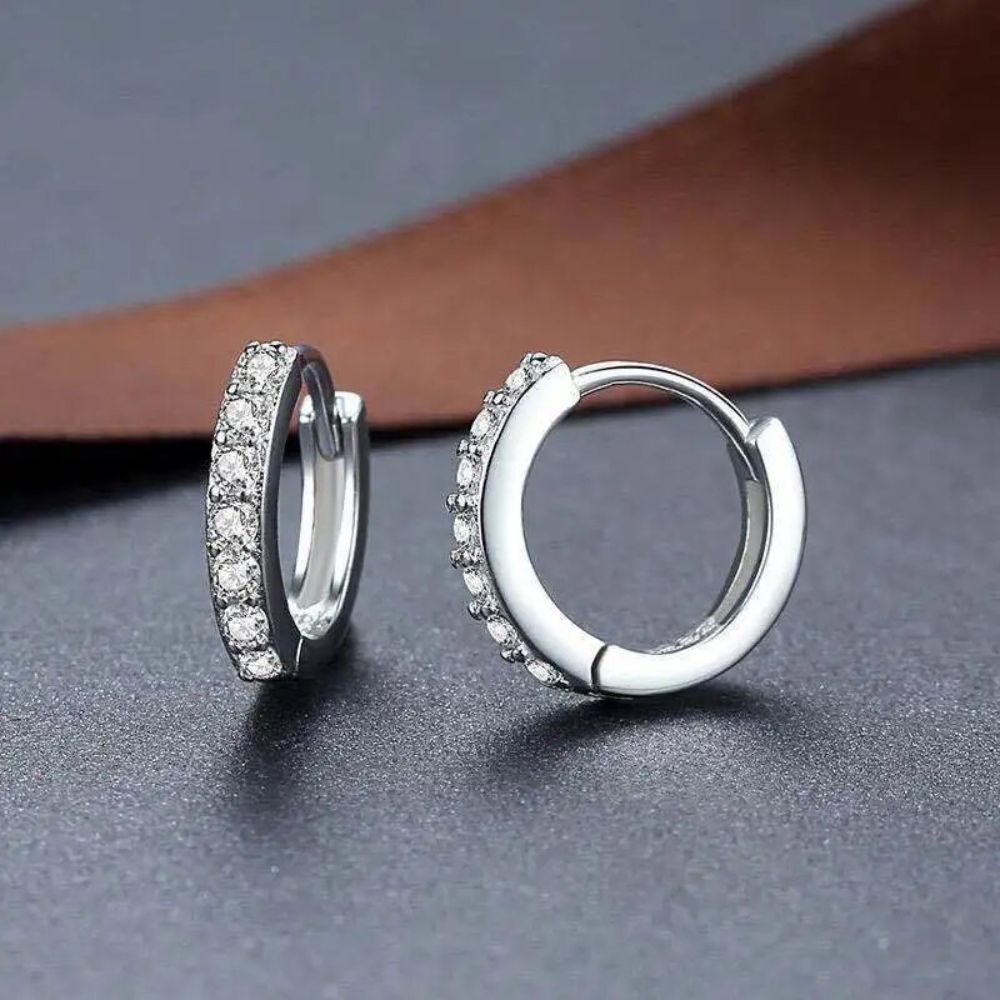 HUGGIE HOOP EARRINGS (PAIR) - Concordia Style Boutique
