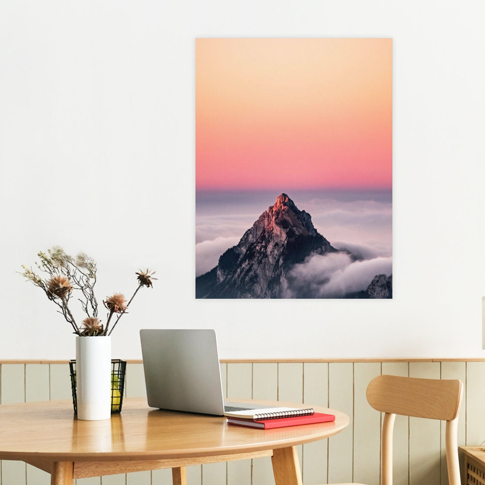 Canvas Print Multiple sizes Unframed & Framed (Vertical) - "The Peak" - Premium Artwork from Concordia Style Boutique - Just $55.98! Shop now at Concordia Style Boutique