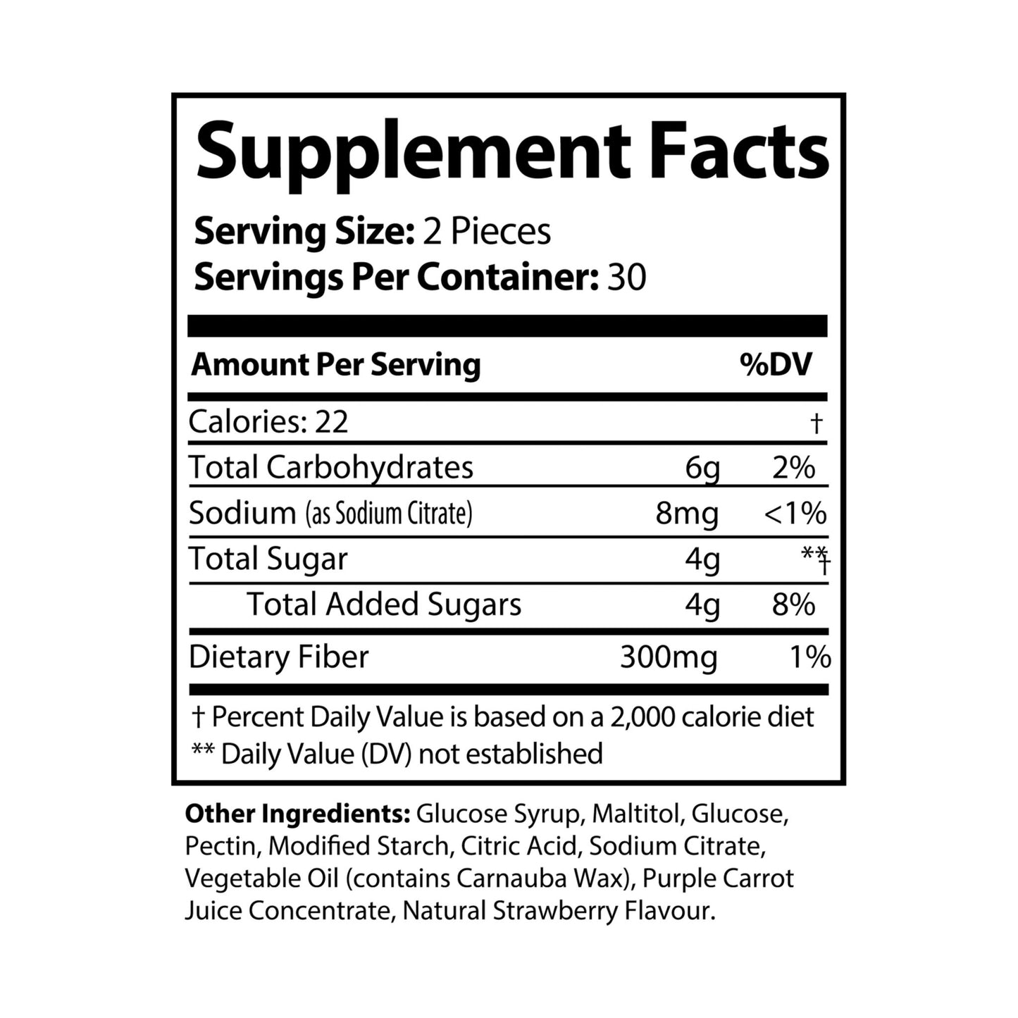 Fiber Gummies (60 Gummies) - Concordia Style Boutique