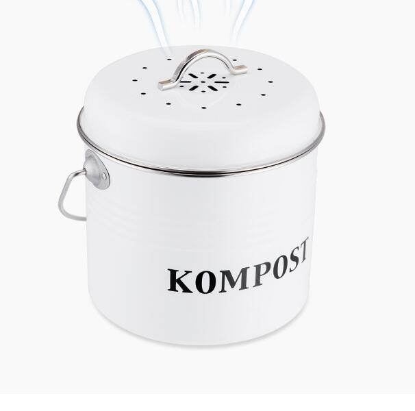 Activated Carbon Compost Trash Can - Concordia Style Boutique
